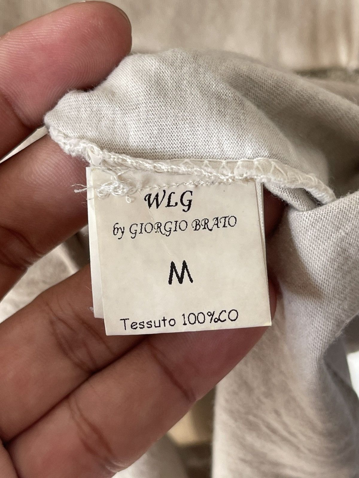 Giorgio Brato 2000s Giorgio Brato Leather Star Patch Tee A2 Size US S / EU 44-46 / 1 - 9 Thumbnail