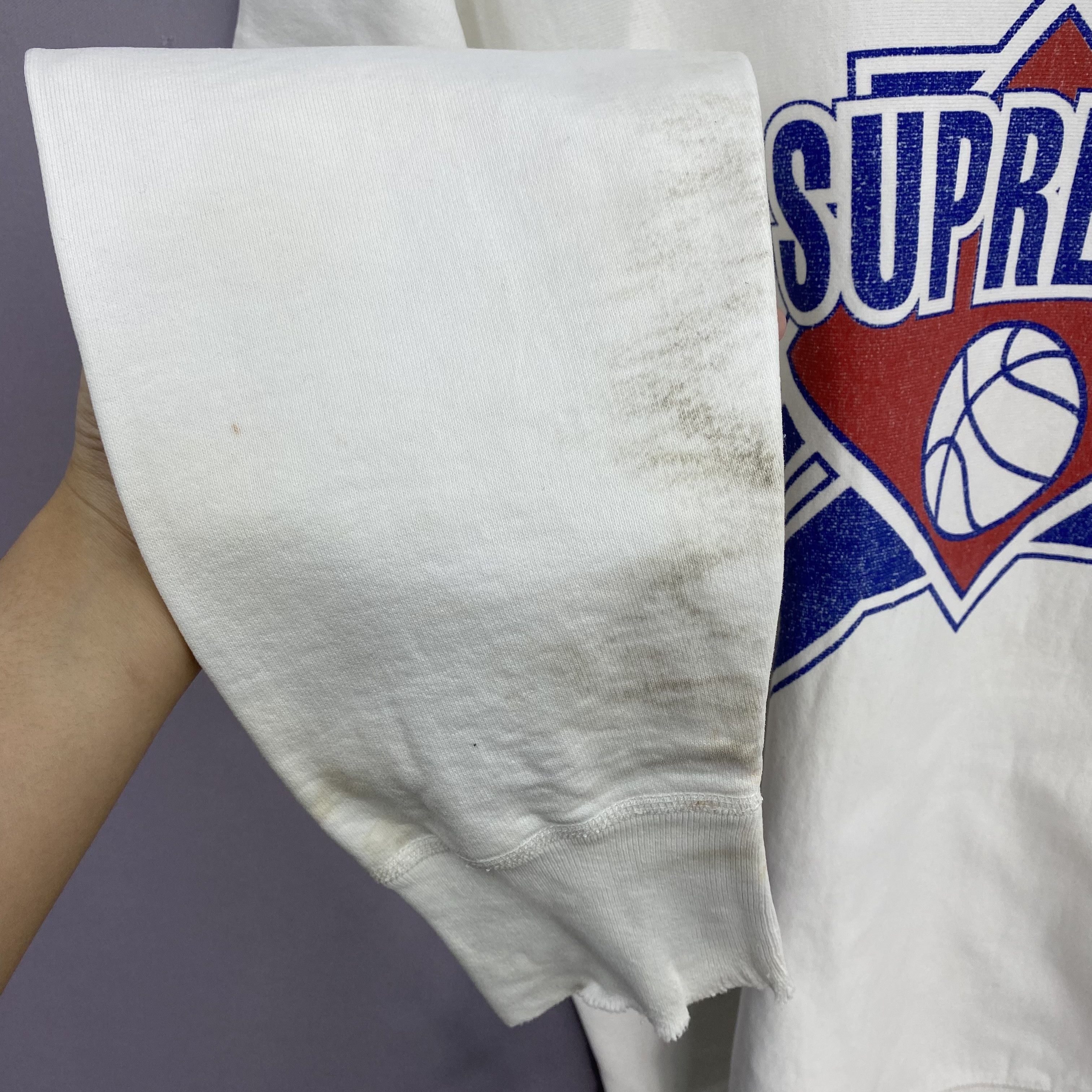 Supreme Vintage Supreme Patrick Ewing Y2K Basketball Sweatshirt Size US M / EU 48-50 / 2 - 7 Thumbnail