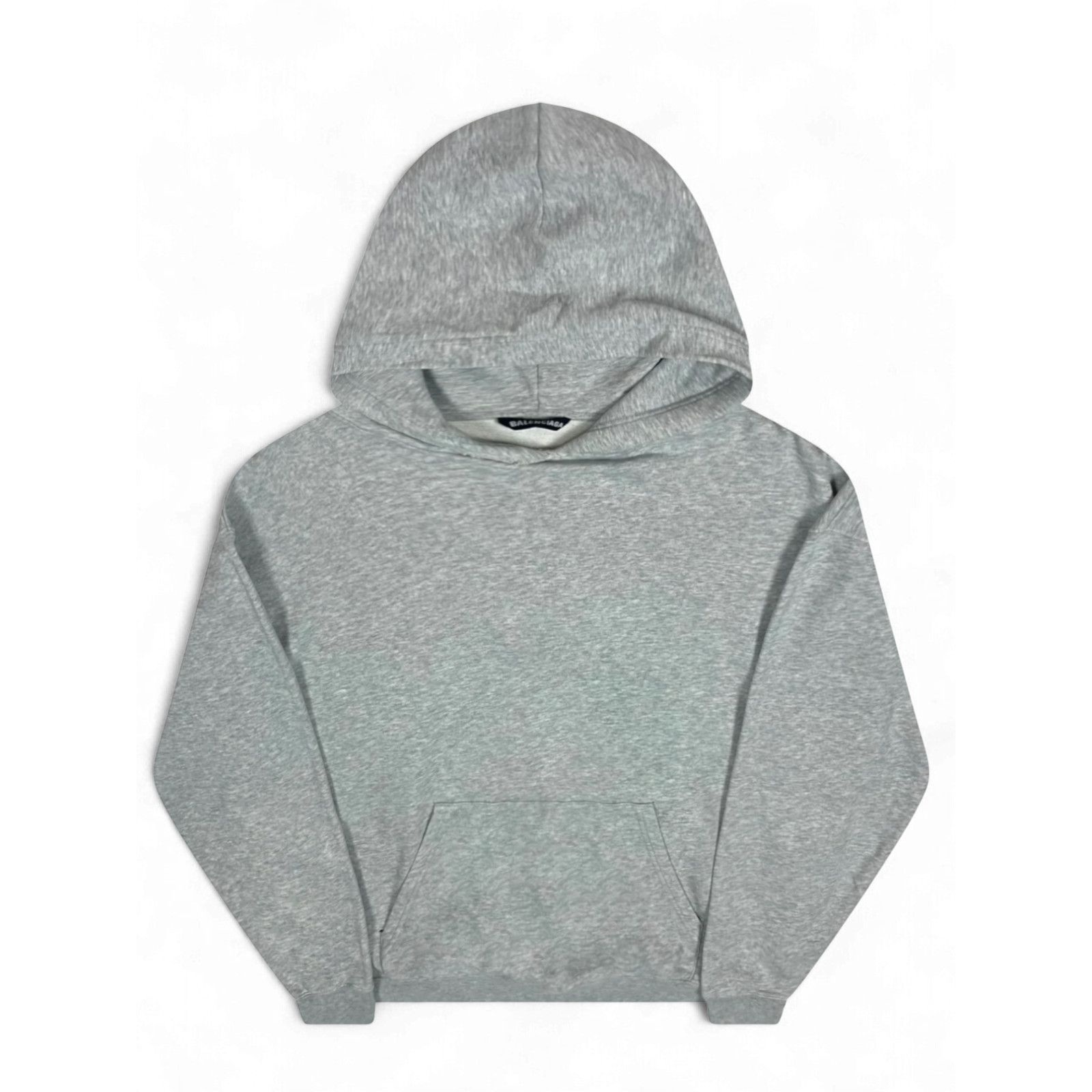 Balenciaga Balenciaga Grey Logo Hoodie Size US XL / EU 56 / 4 - 1 Thumbnail
