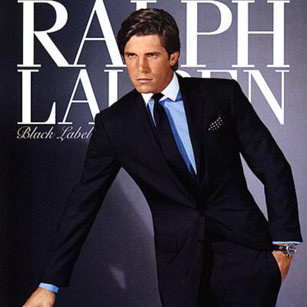 Ralph Lauren Black Label Ralph Lauren Black Label pinstripe wool suit jacket 44L Size 44L - 1 Thumbnail