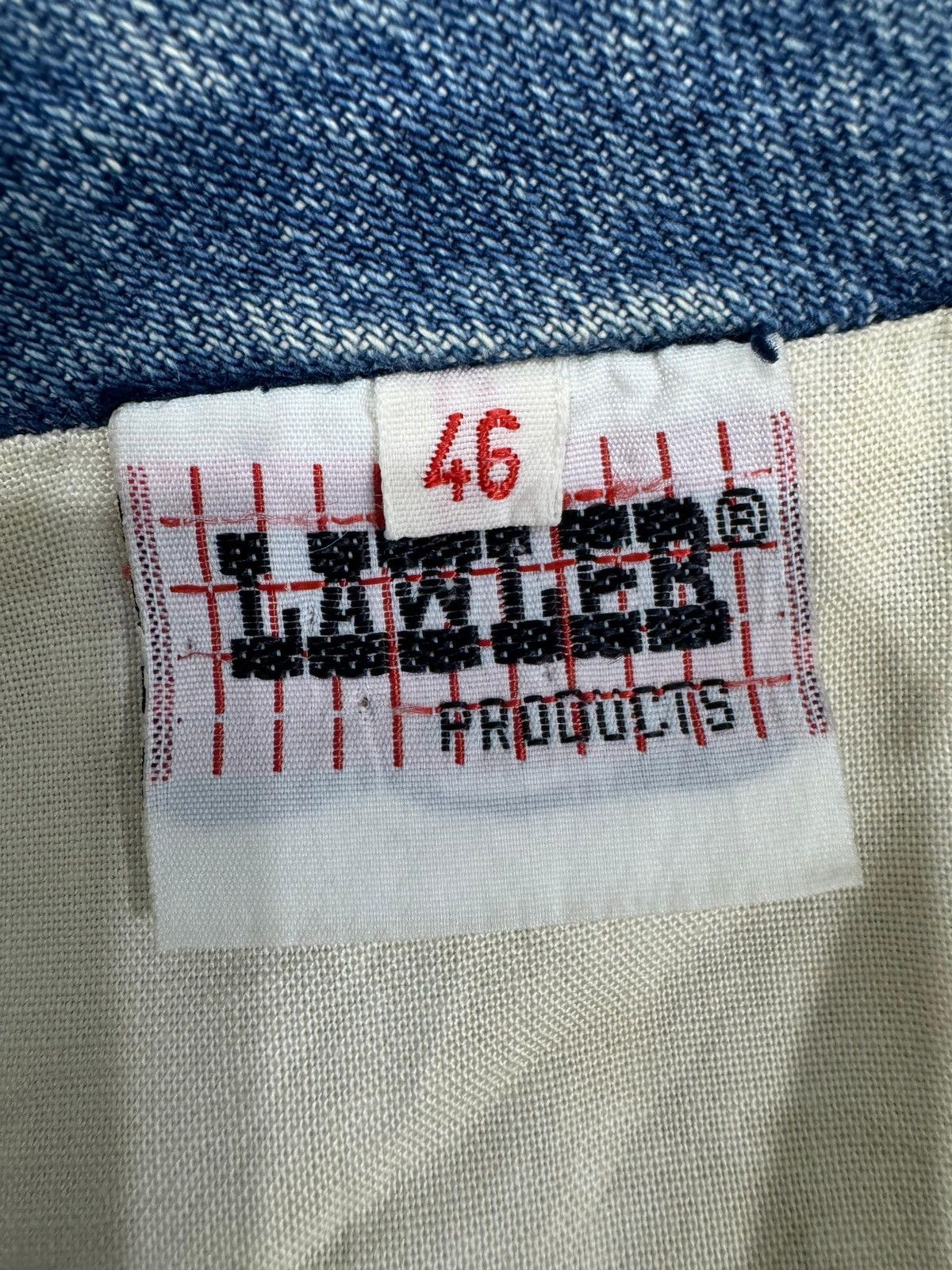 Japanese Brand × Vintage VINTAGE LAWLER Denim Army Jacket Size US S / EU 44-46 / 1 - 10 Thumbnail