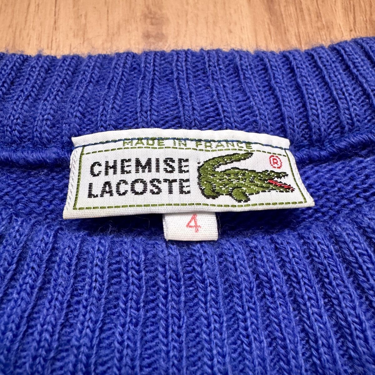 Lacoste Chemise Lacoste sweater vintage retro Size US L / EU 52-54 / 3 - 5 Thumbnail
