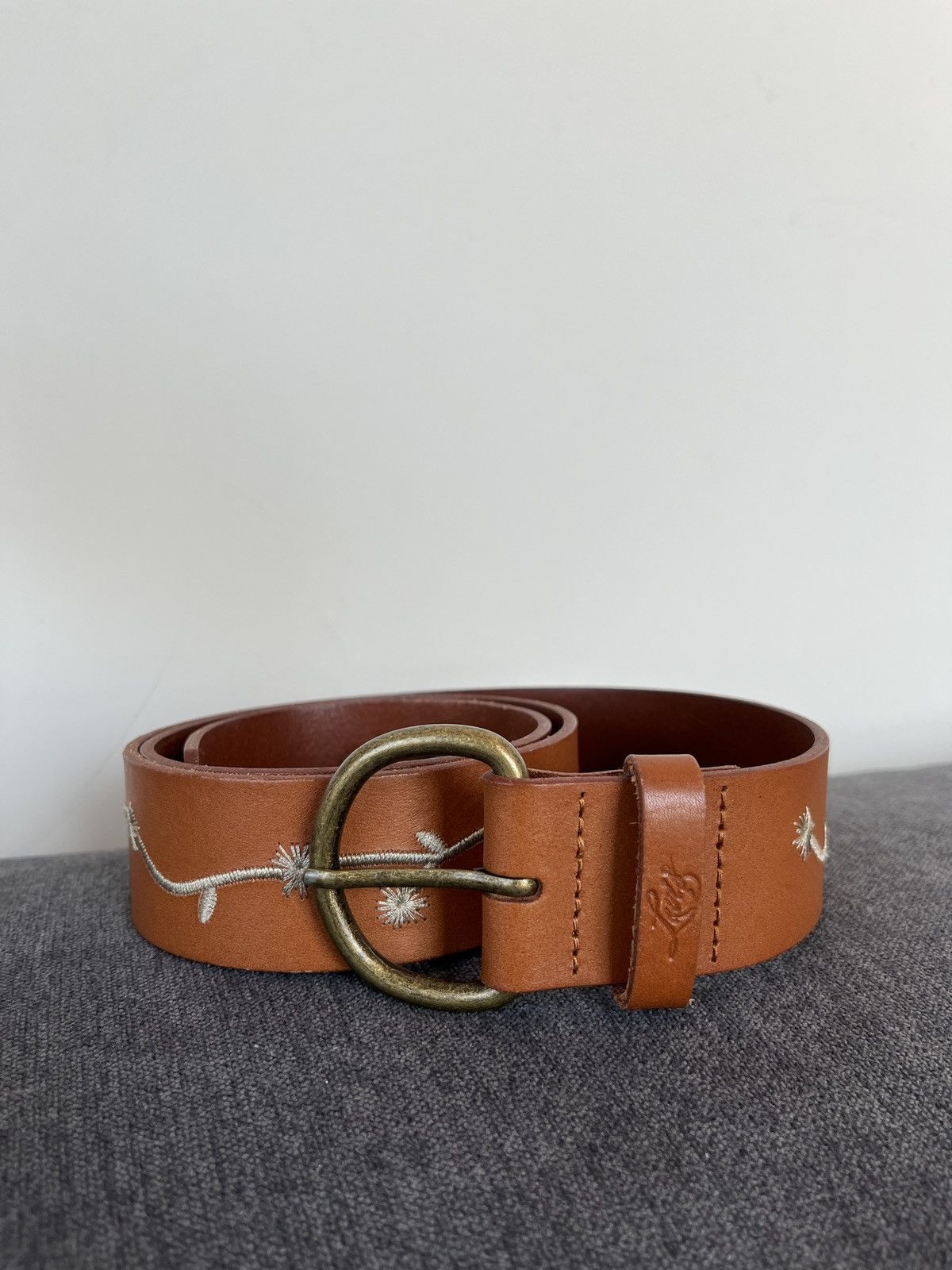 Levi's Levis Brown Cow Leather Belt Size ONE SIZE - 1 Thumbnail