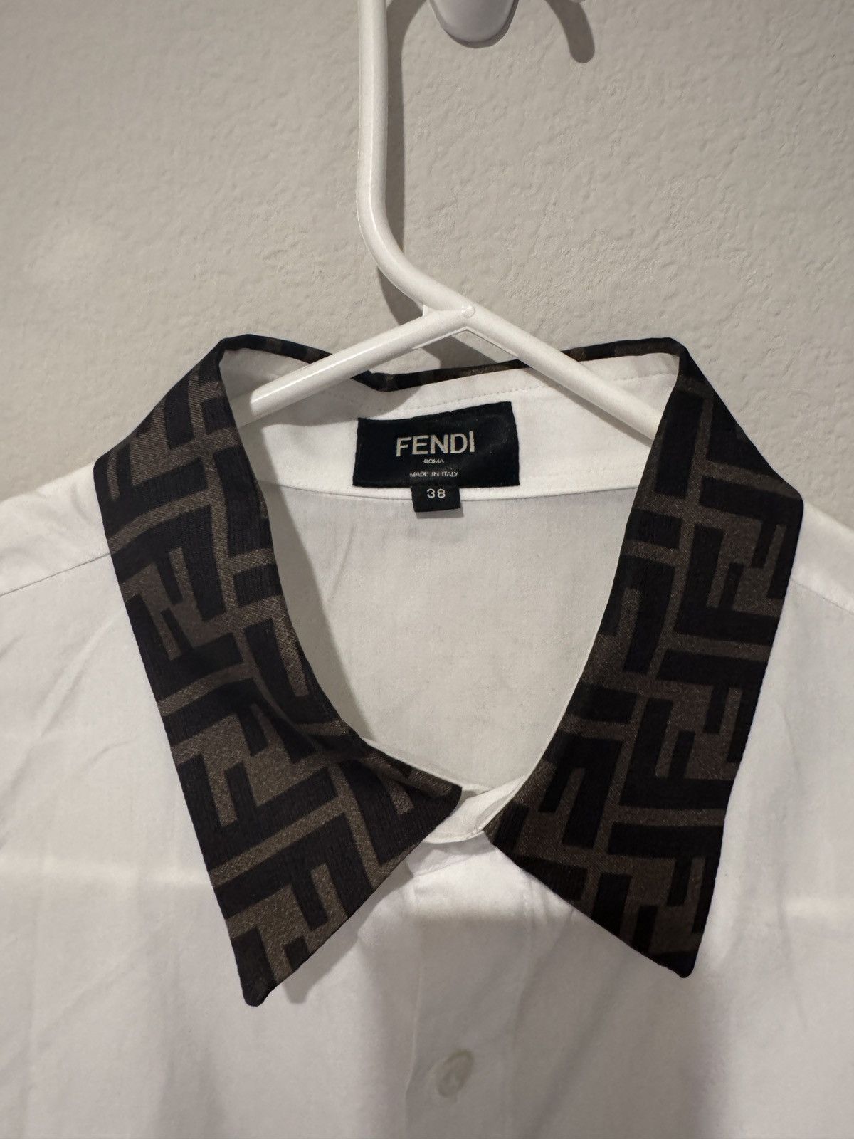 Fendi Fendi button up Size US M / EU 48-50 / 2 - 2 Thumbnail