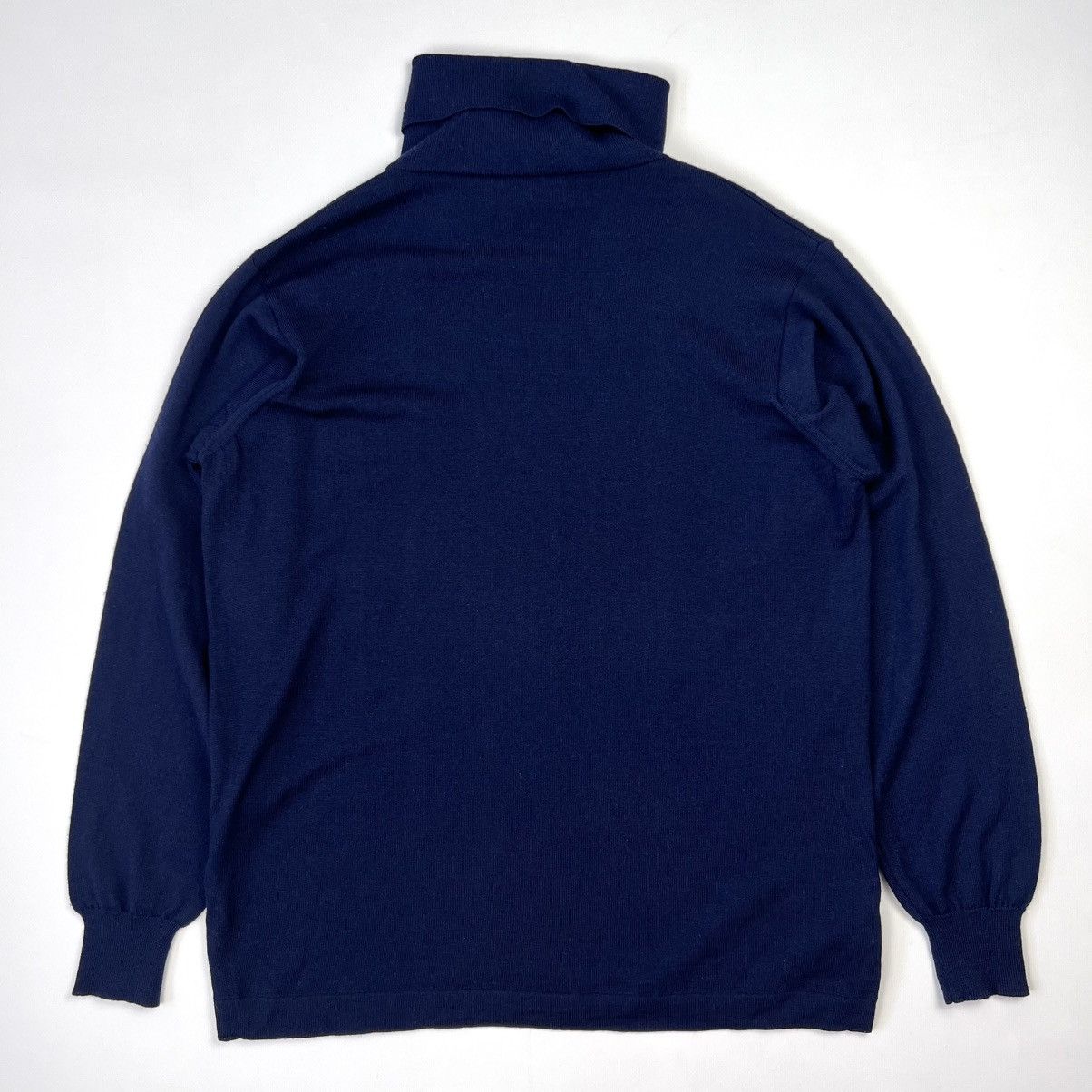 Burberry × Vintage Burberrys vintage merino wool roll neck nova check Size L / US 10 / IT 46 - 8 Thumbnail