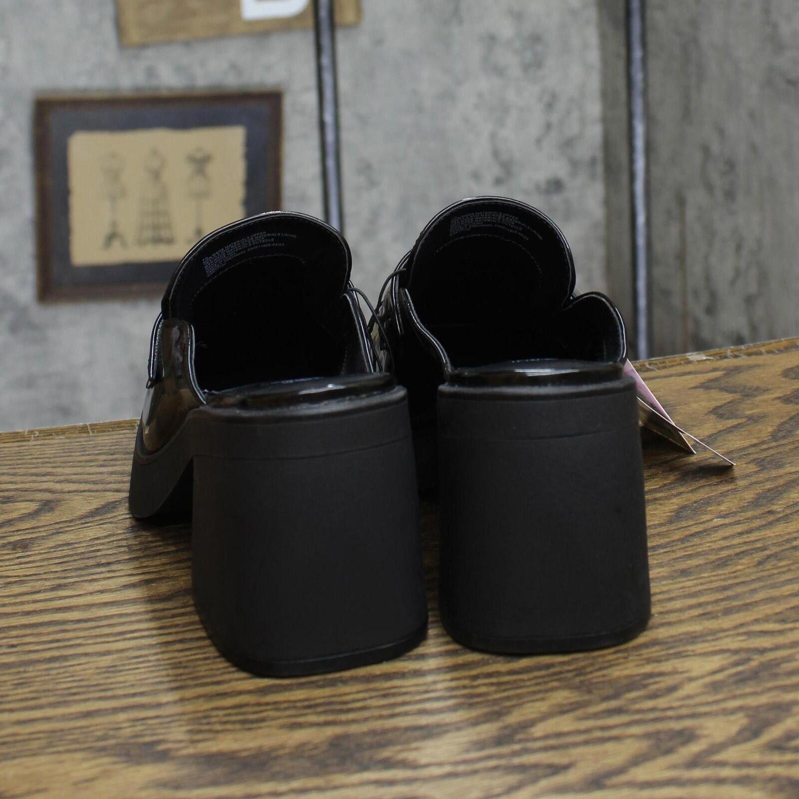 Designer Wild Fable Womens Eileen Mule Heels 87931768 Black 7.5M Size US 7.5 / IT 37.5 - 4 Thumbnail