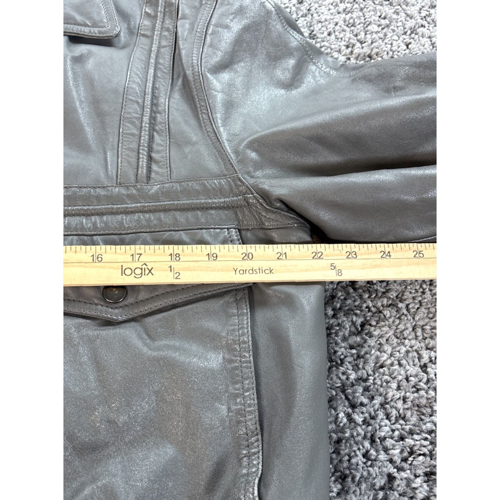 Orage VINTAGE Rage Bomber Jacket Men's M Black 90s Retro Leather Jacket Size US M / EU 48-50 / 2 - 3 Thumbnail