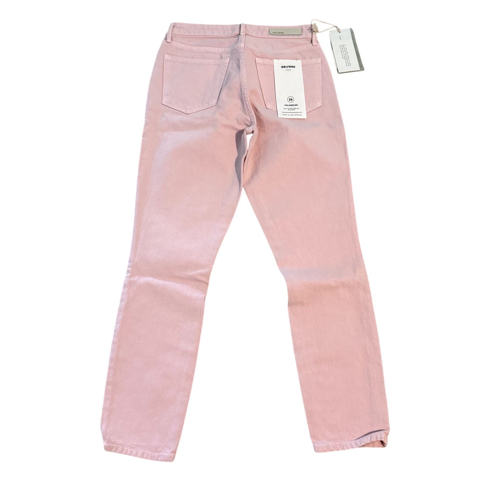 GRLFRND GRLFRND Karolina in Pink Lemonade, Size 26 Size 26" / US 2 / IT 38 - 5 Thumbnail