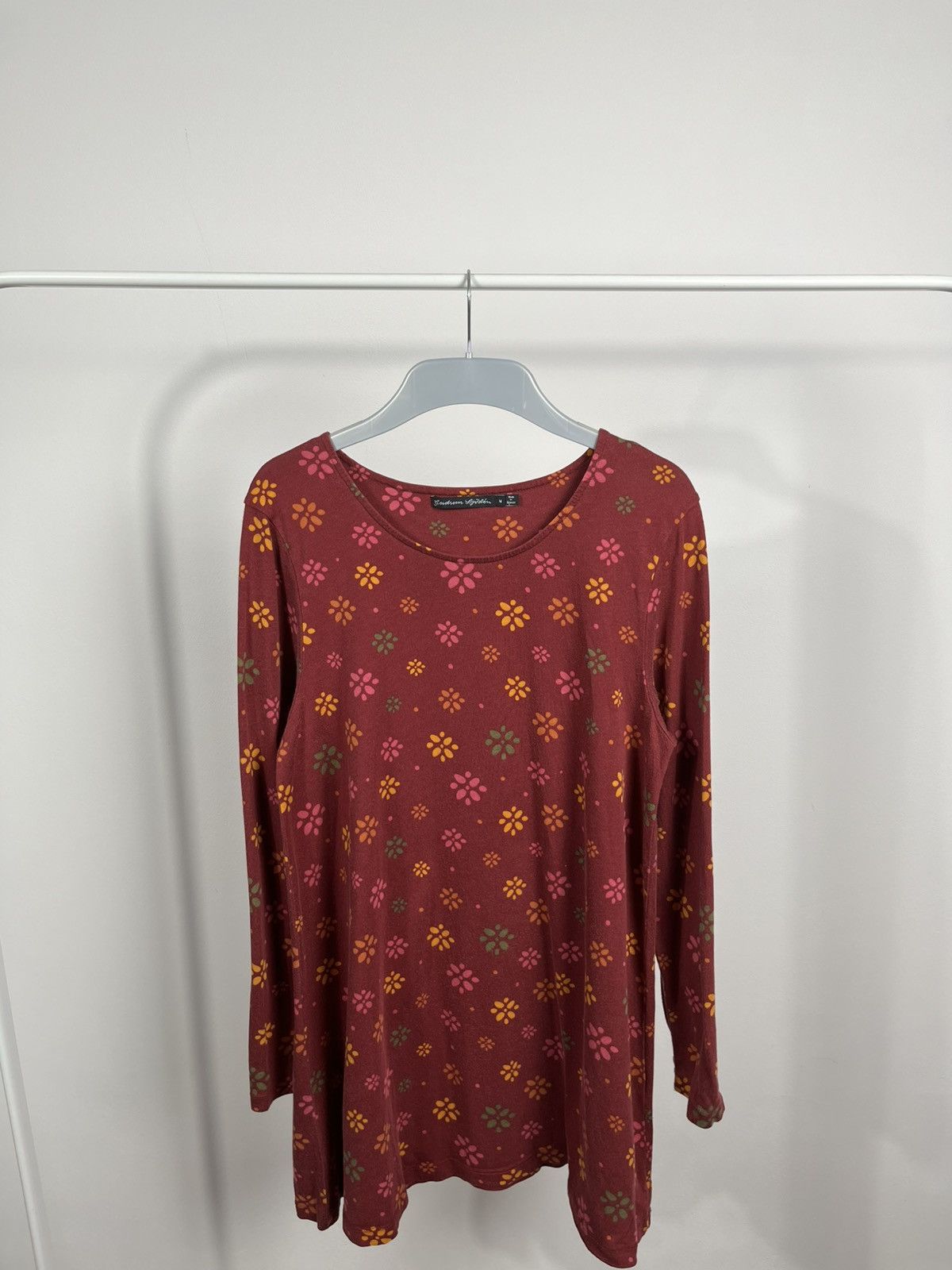 Gudrun Sjoden Gudrun Sjoden Floral Long Sleeve Tunic Top M Organic Cotton Size M / US 6-8 / IT 42-44 - 3 Thumbnail