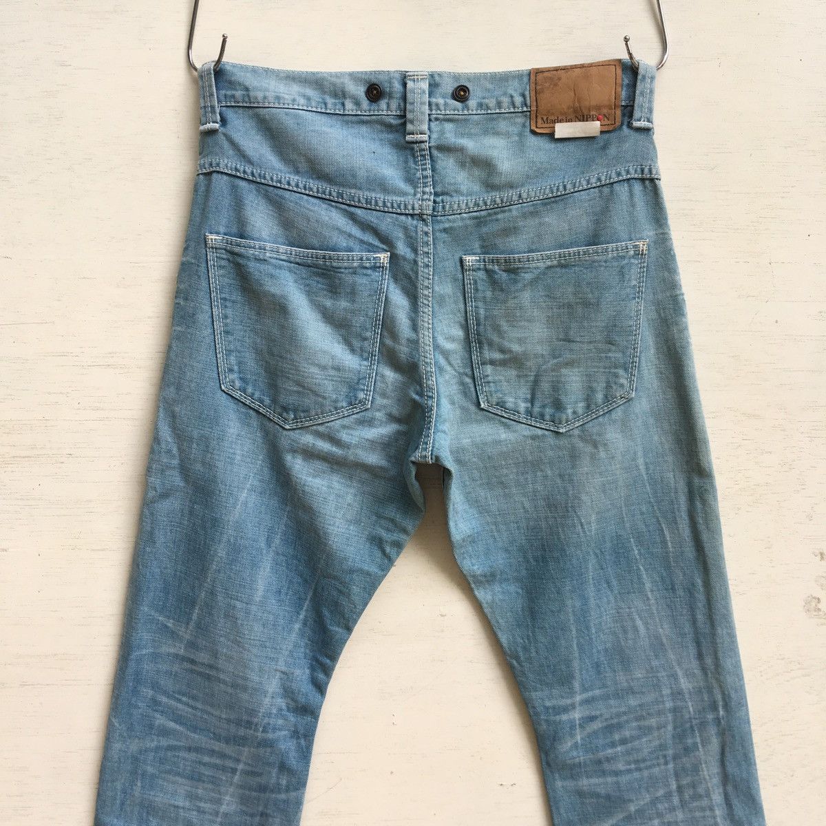 Japanese Brand × Vintage Vintage Back Number Paint Splash Jeans Size US 31 - 16 Thumbnail