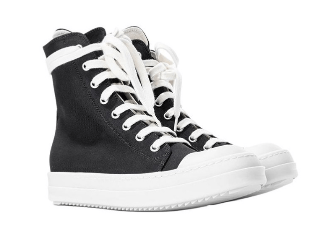 Rick Owens Drkshdw Rick Owens Drkshdw Hi-Top Sneakers Size US 5 / IT 35 - 2 Thumbnail