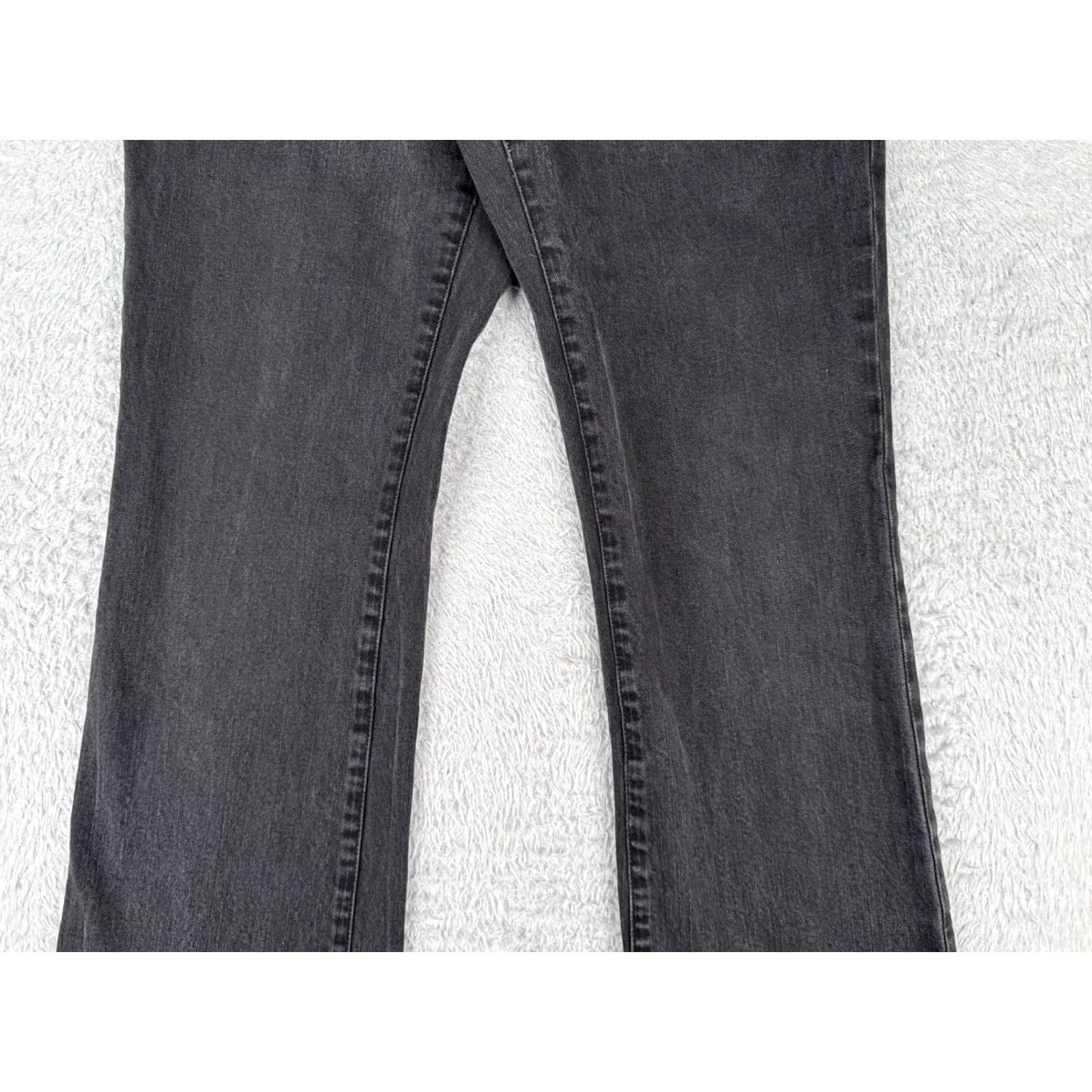 Chaps Vintage Chaps Womens Jeans Bootcut Mid Rise Cotton Blend 12 Black Southwestern Designer 30x30 Size 34" / US 12 / IT 48 - 3 Thumbnail