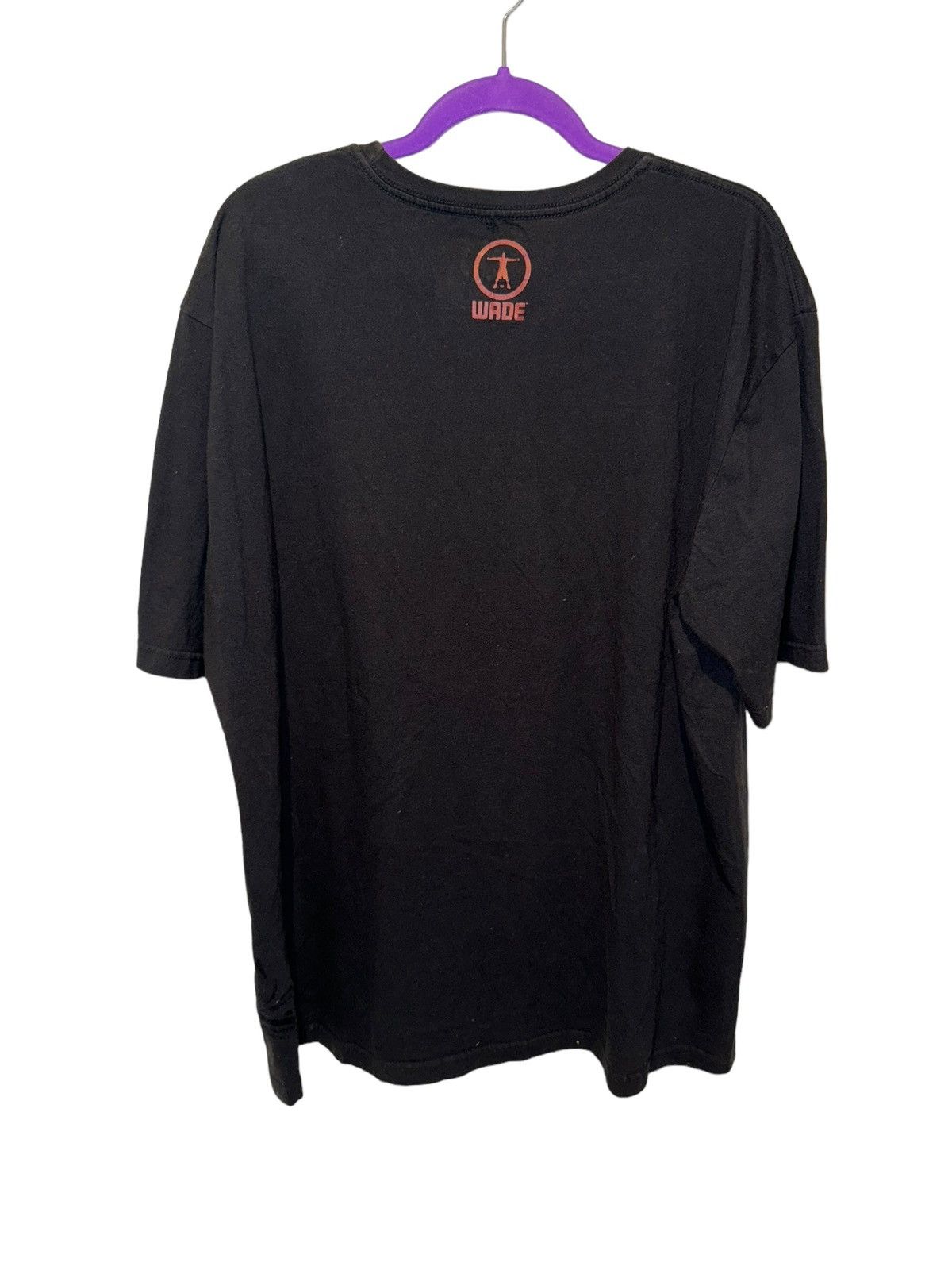 Converse × NBA × Vintage Converse Miami Heat Dwayne Wade 2006 Velvet Shirt 2XL Size US XXL / EU 58 / 5 - 2 Thumbnail