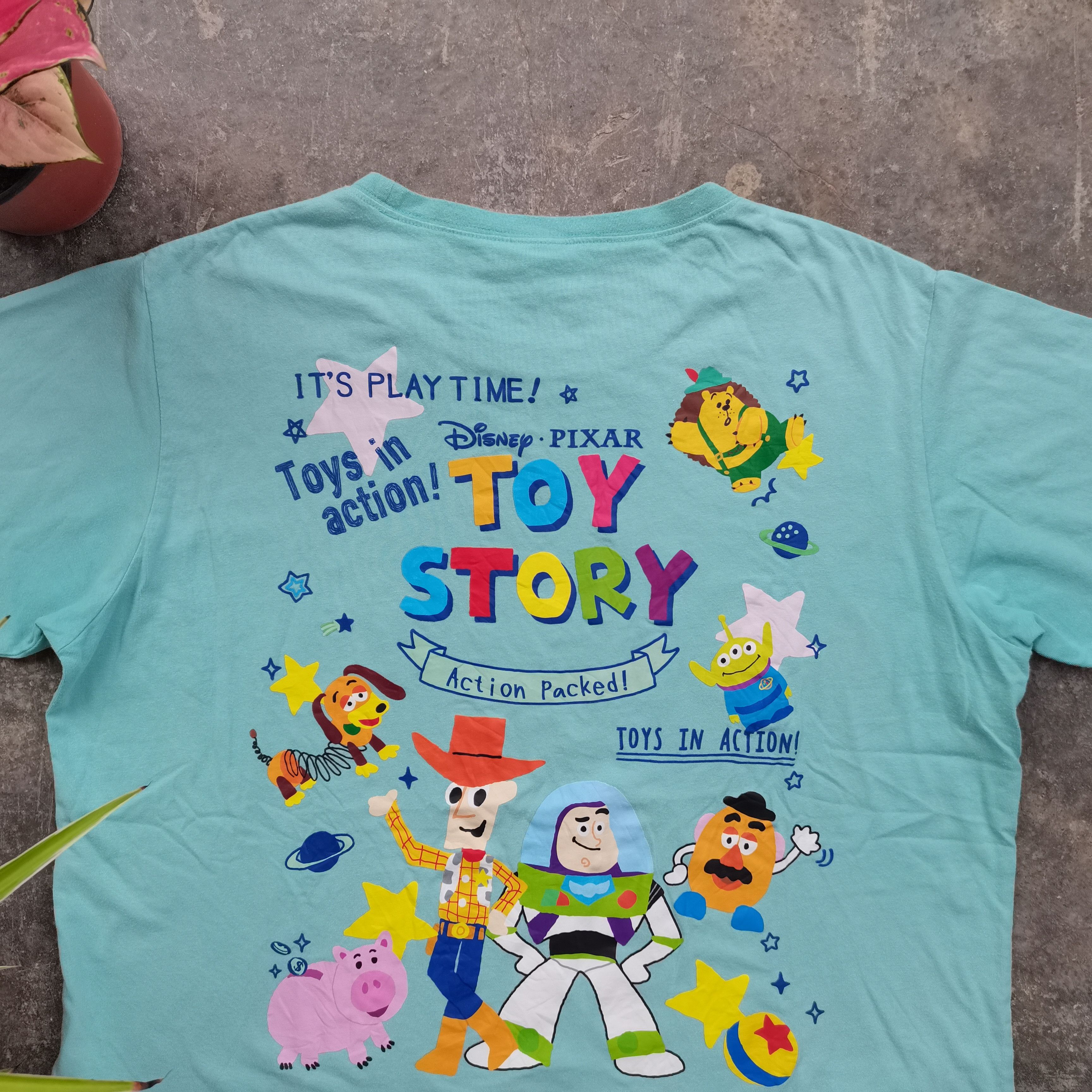 Disney × Vintage Vintage Toy In Action TOY STORY Tee Size US XL / EU 56 / 4 - 6 Thumbnail