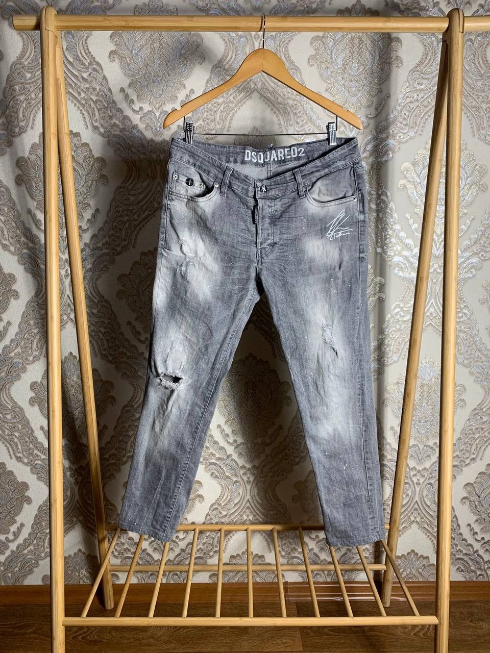 Dsquared2 × Vintage VERY RARE DSQUARED2 DENIM JEANS ITALIAN DESIGNER JAPAN STYLE Size US 33 - 1 Thumbnail