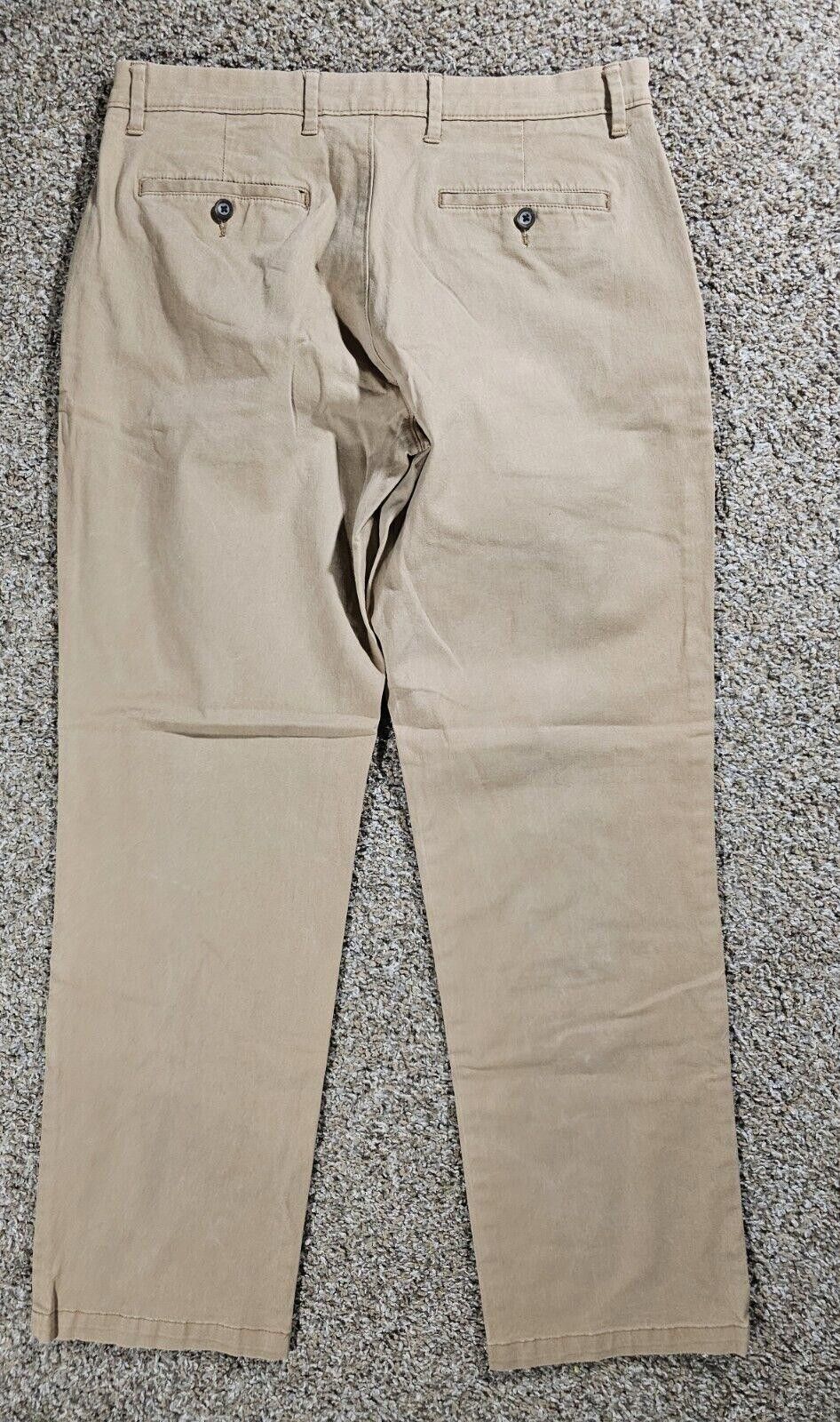 Other Amazon Essentials Mens Classic Fit Stretch Khaki Beige 34x32 Size US 34 / EU 50 - 7 Thumbnail