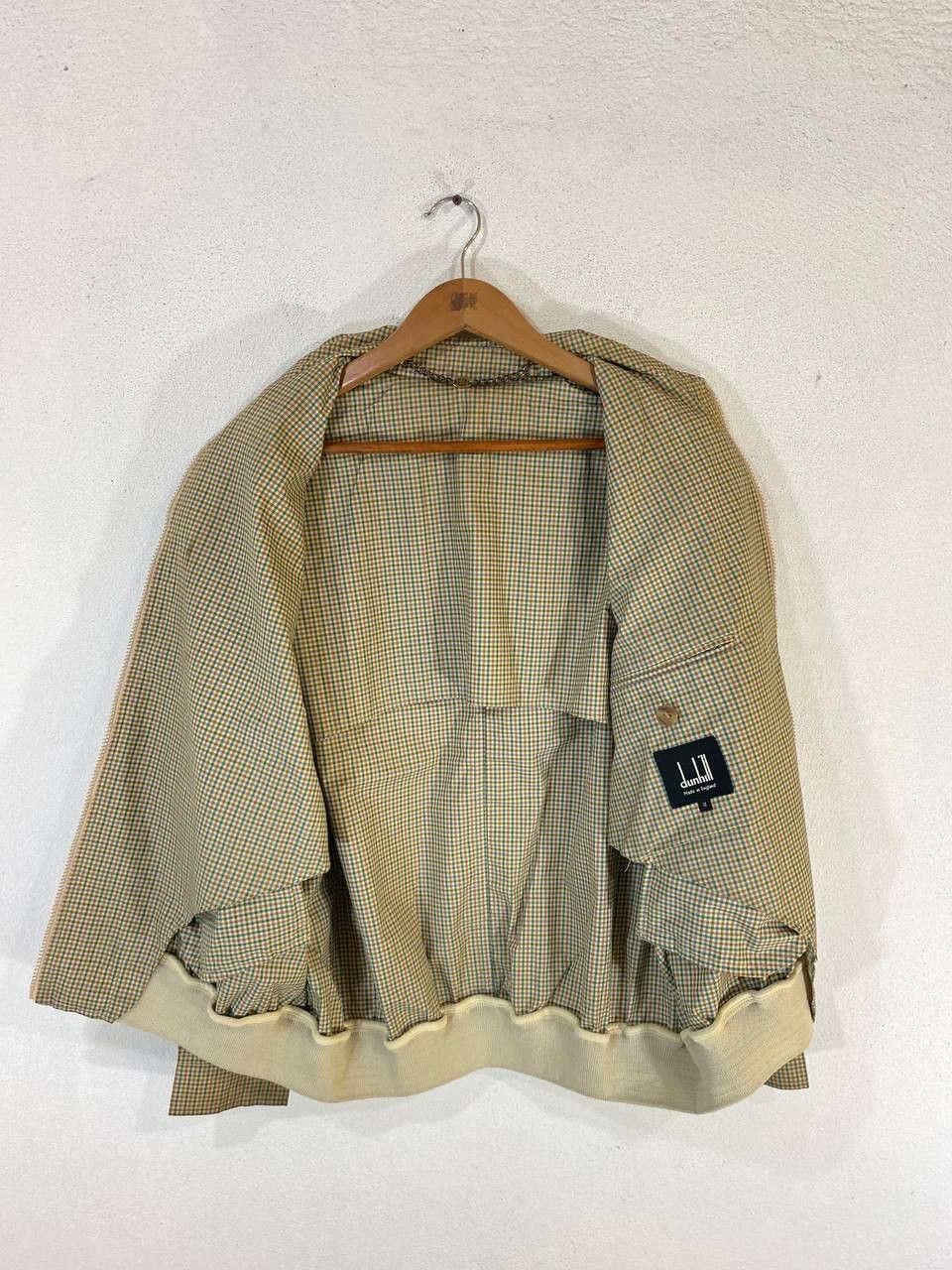 Alfred Dunhill vintage alfred dunhill england light jacket checkered design Size US M / EU 48-50 / 2 - 8 Thumbnail