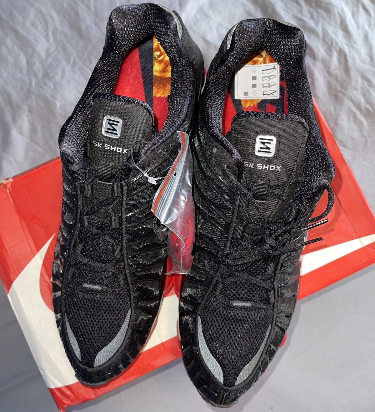 Nike Shox TL x Skepta Black/Red US 15 [CI0987-001]
