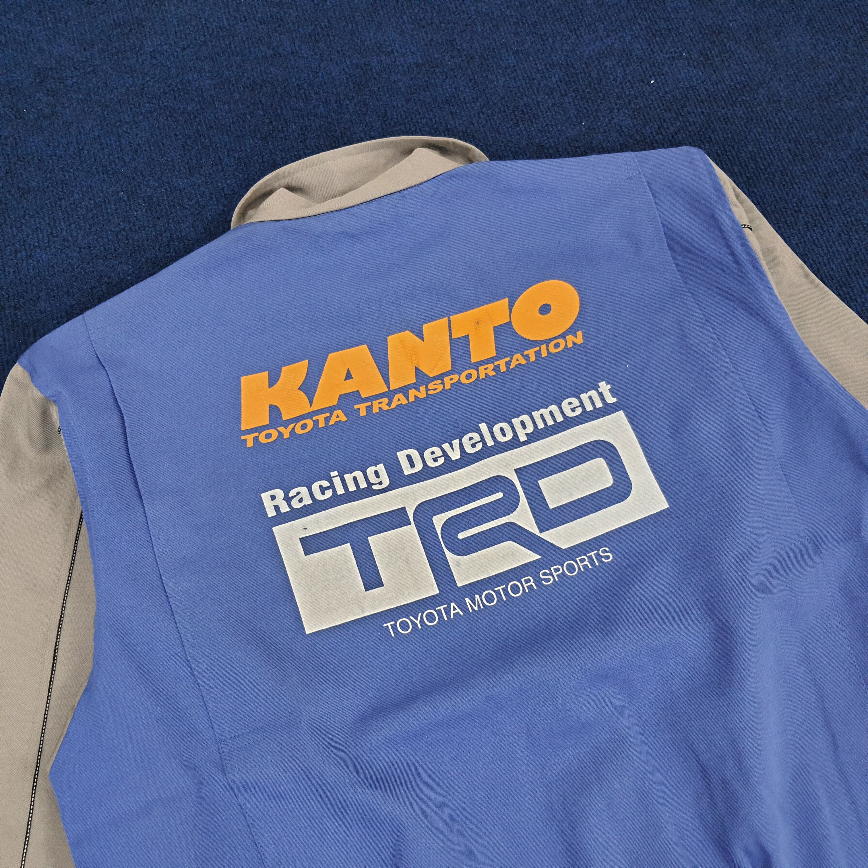 Japanese Brand × Vintage Vintage KANTO TRD Toyota Racing Team Jacket Size US L / EU 52-54 / 3 - 2 Thumbnail