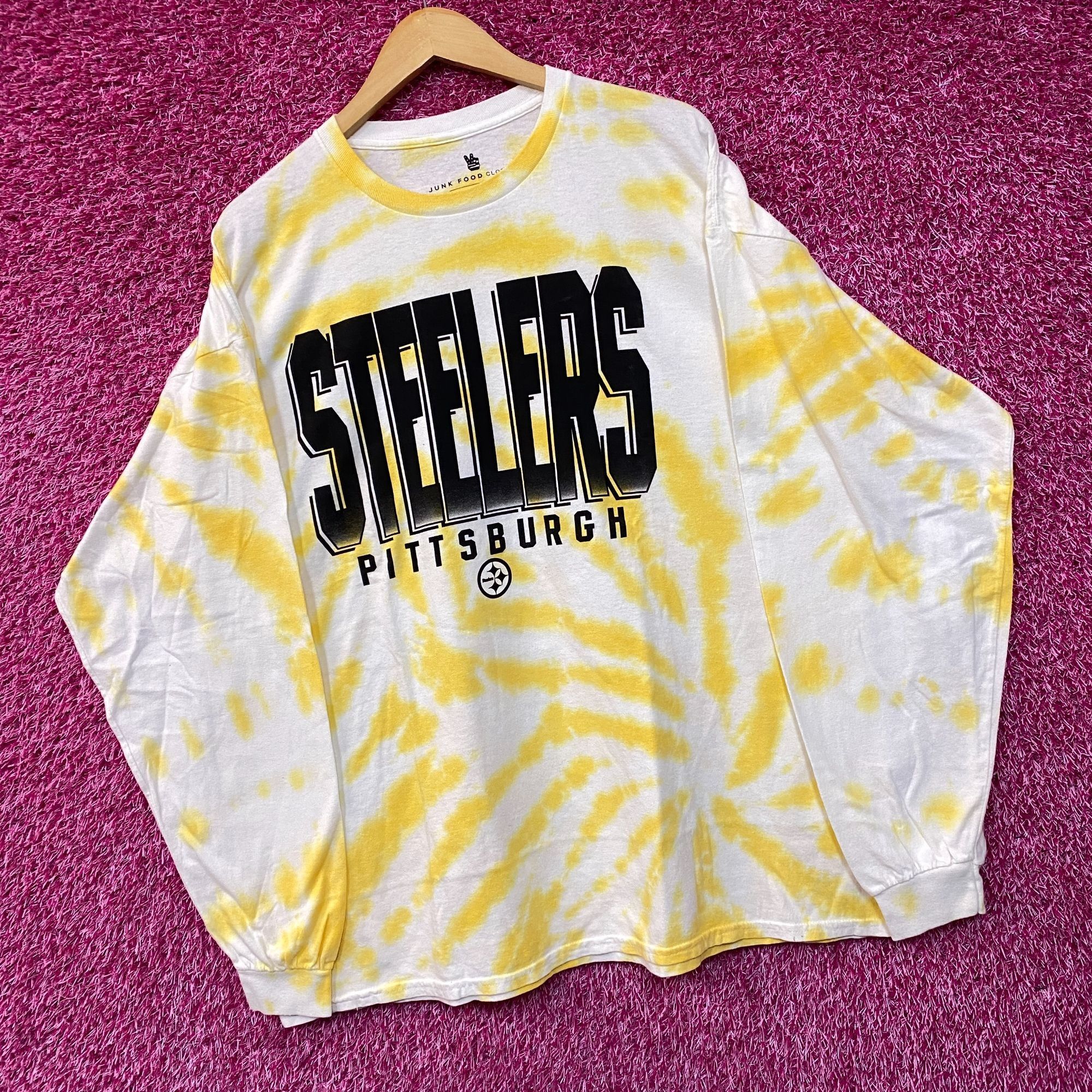 NFL NFL Franchise AFC North Pittsburgh Steelers Tie-Dye long sle Size US XXL / EU 58 / 5 - 3 Thumbnail