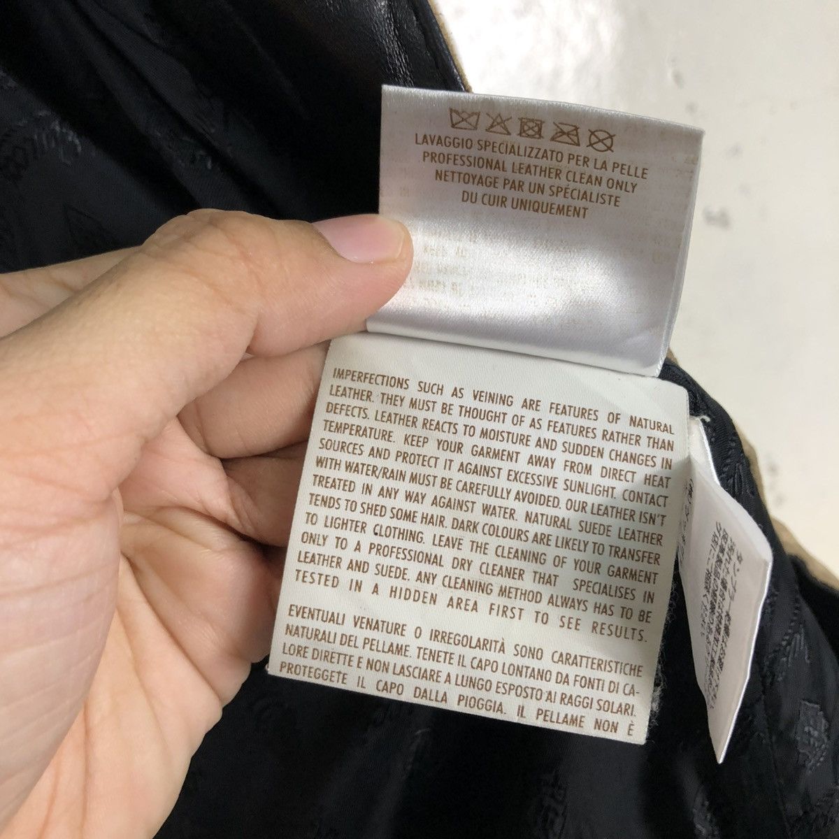 Gucci 🔥ARCHIVE PIG SKINS BIKER LEATHER JACKET GUCCI DOUBLE COLLAR Size US M / EU 48-50 / 2 - 24 Thumbnail