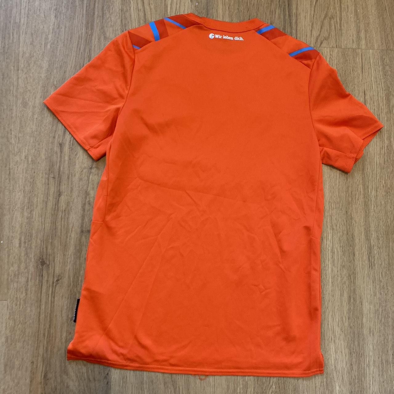 Umbro Schalke GazProm Football Shirt Bundesliga Size US S / EU 44-46 / 1 - 2 Thumbnail
