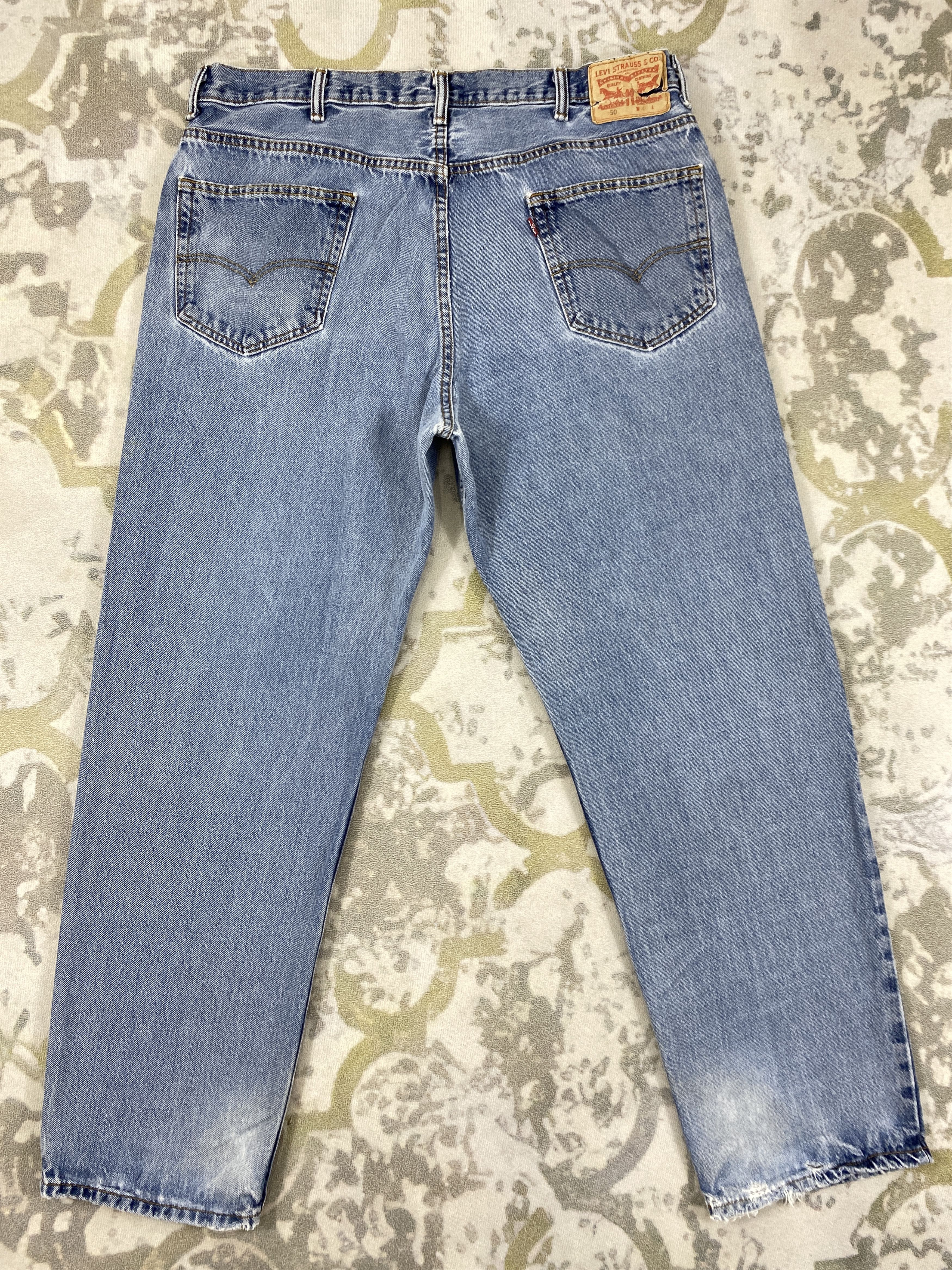 Levi's Blue Wash Vintage Levi's 550 Denim 40 x 31 -JN746 Size US 40 / EU 56 - 2 Thumbnail