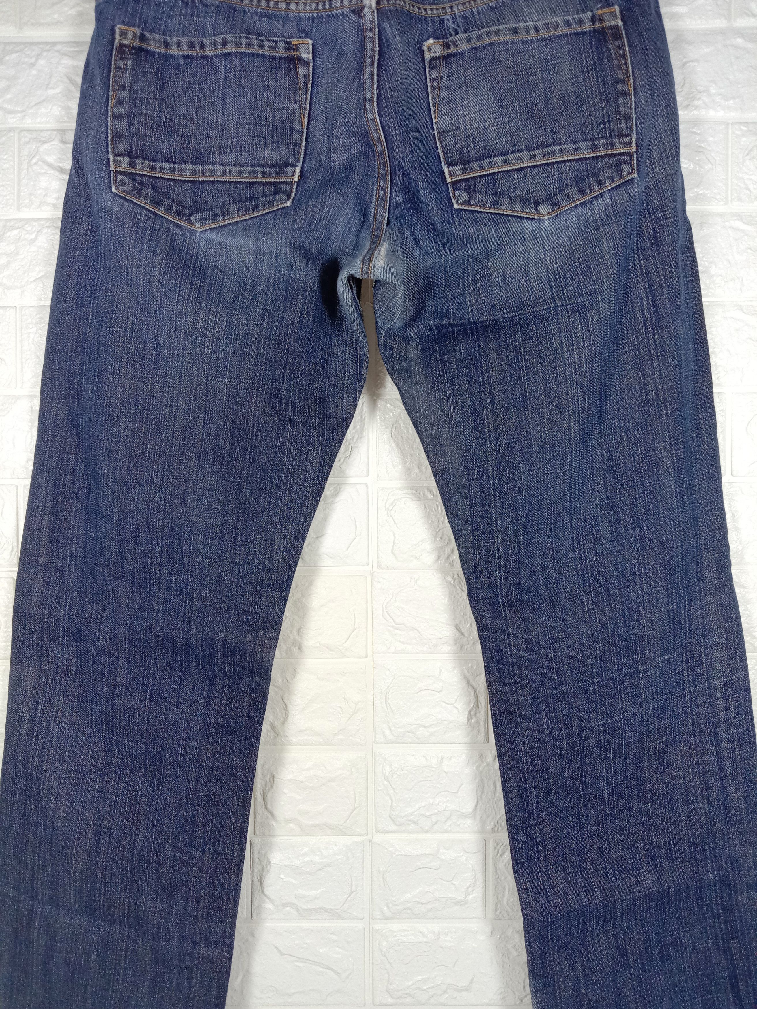 Japanese Brand Vintage Japanese Brand Kenji Straight Cut Blue Wash Jeans Size US 36 / EU 52 - 7 Thumbnail