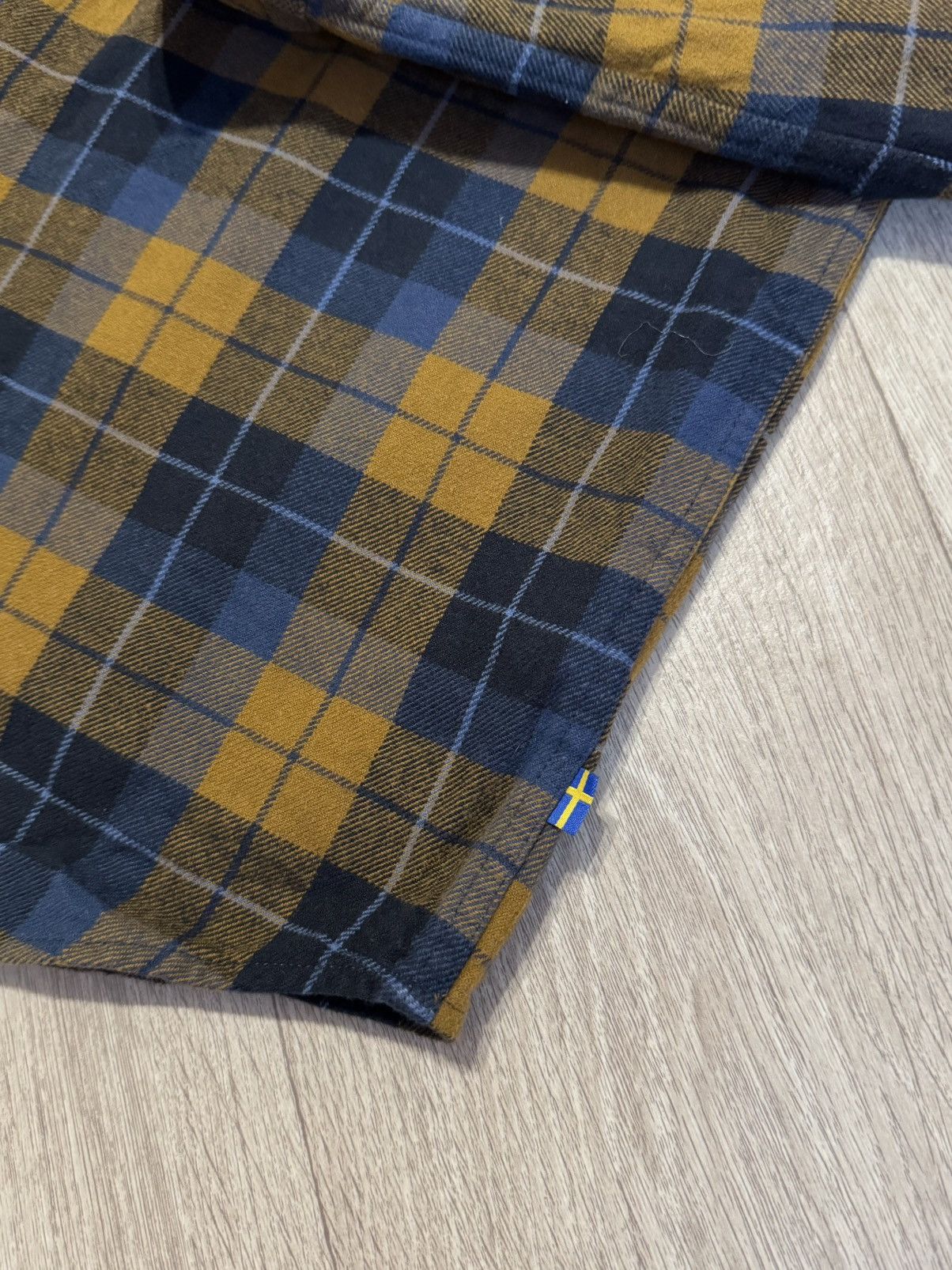 Fjallraven 🔷Vintage Fjallraven Flannel Overshirt🔷 Size US XL / EU 56 / 4 - 2 Thumbnail