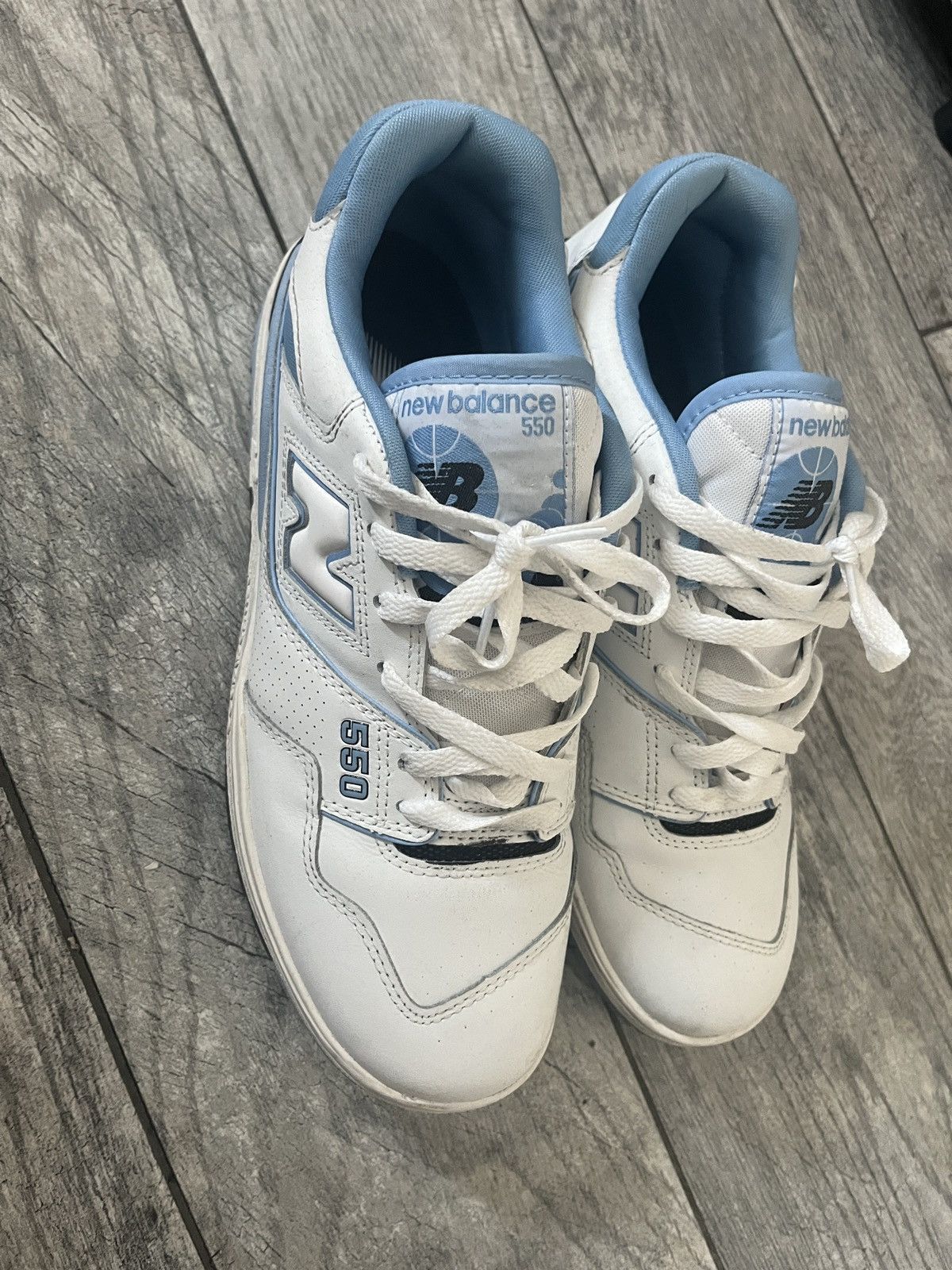 New Balance New Balance 550 UNC Blue Size US 10 / EU 43 - 6 Thumbnail