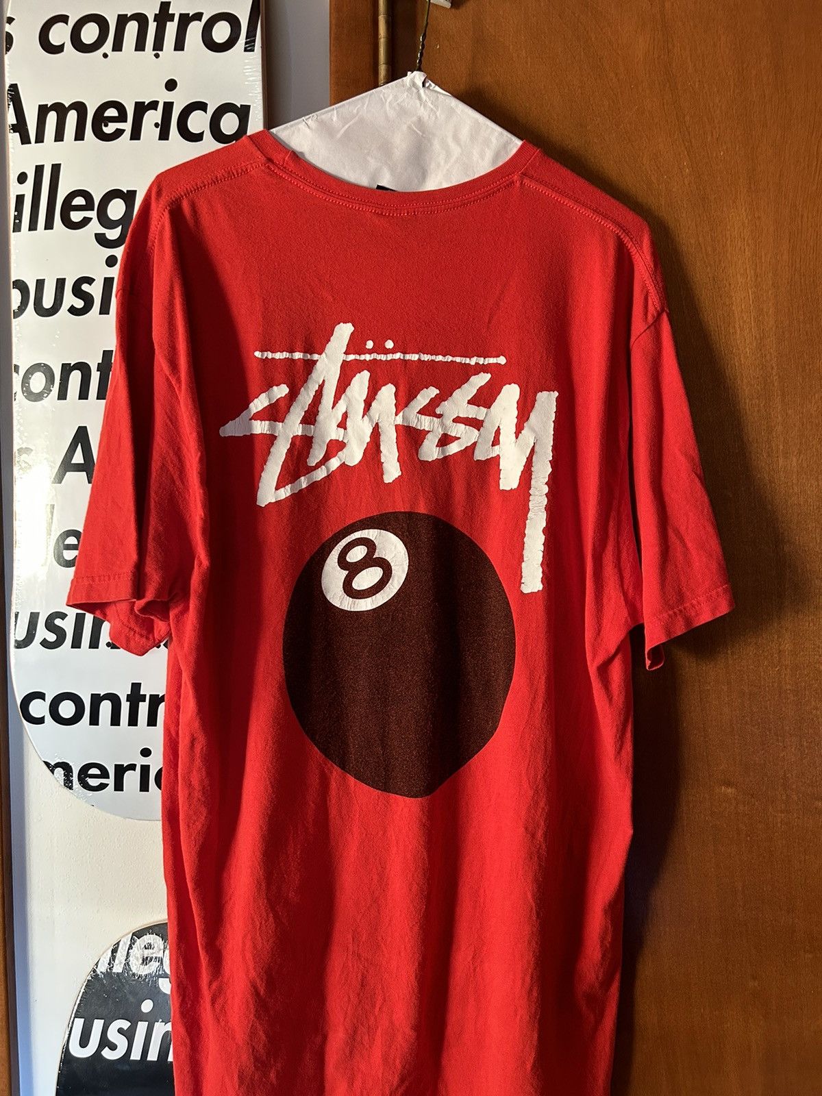 Stussy Vintage Stussy 8ball t shirt Grailed