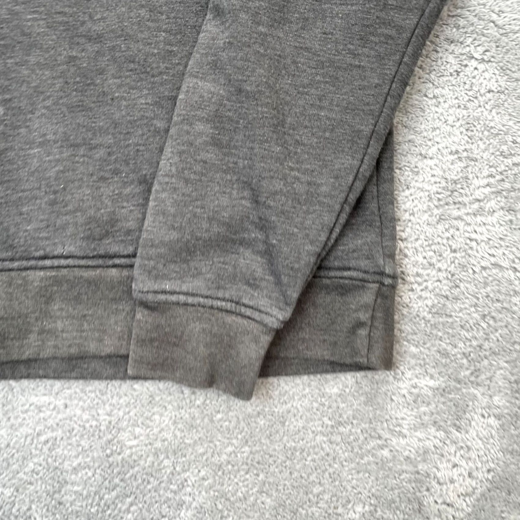 Orvis Orvis Sweatshirt Mens Medium Gray Cotton Mock Neck Quarter Zip Hiking Fishing Size US M / EU 48-50 / 2 - 2 Thumbnail
