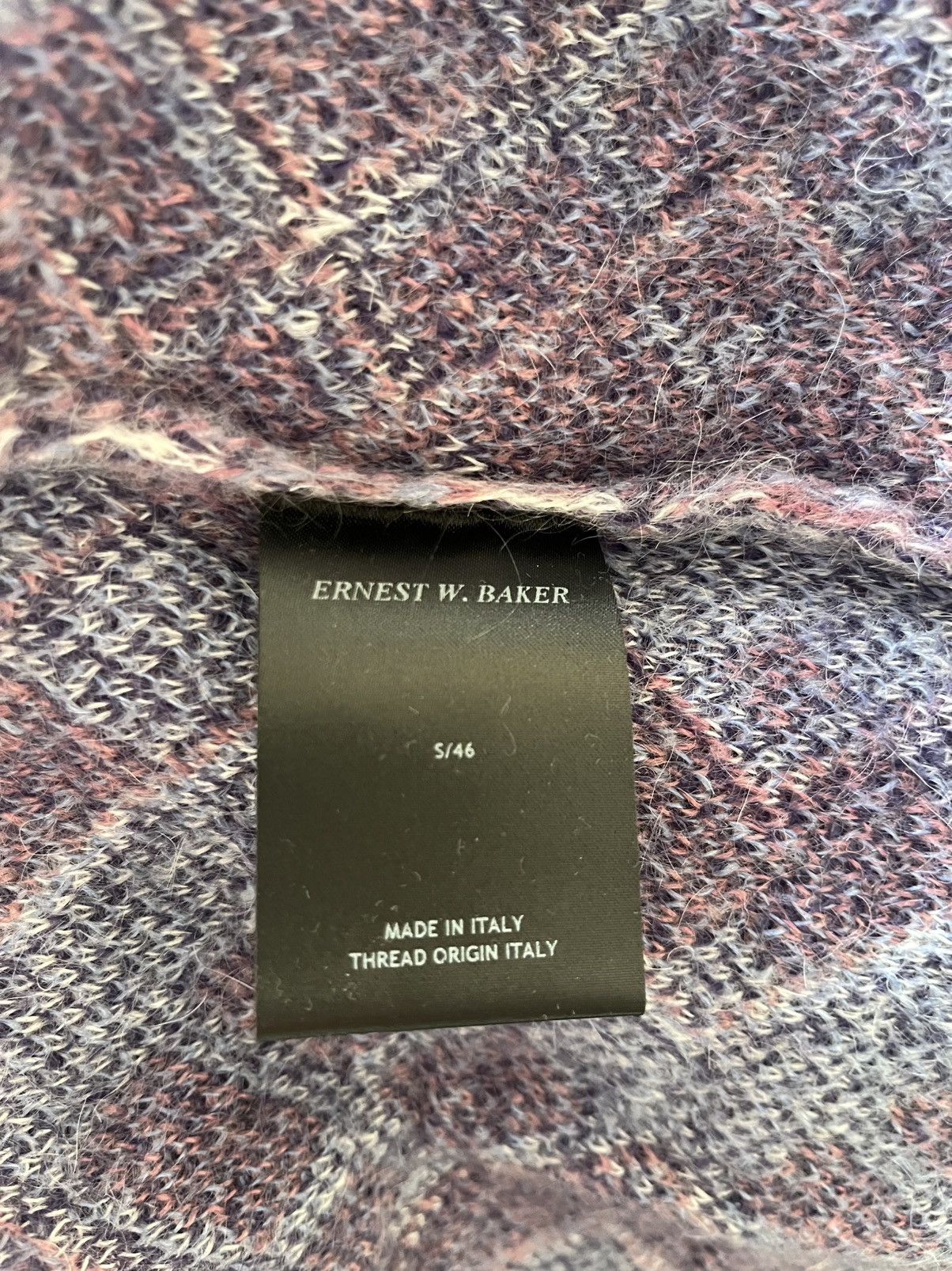 Ernest W. Baker Purple knit cardigan Size US S / EU 44-46 / 1 - 6 Thumbnail