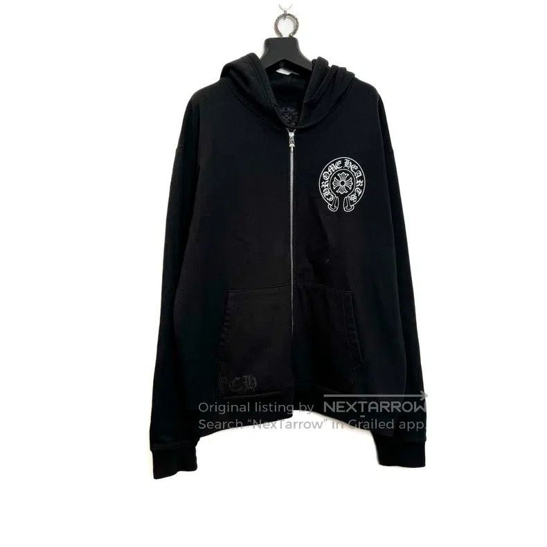 Chrome Hearts CHROME HEARTS Size L Horseshoe cross hoodie Size US L / EU 52-54 / 3 - 2 Thumbnail