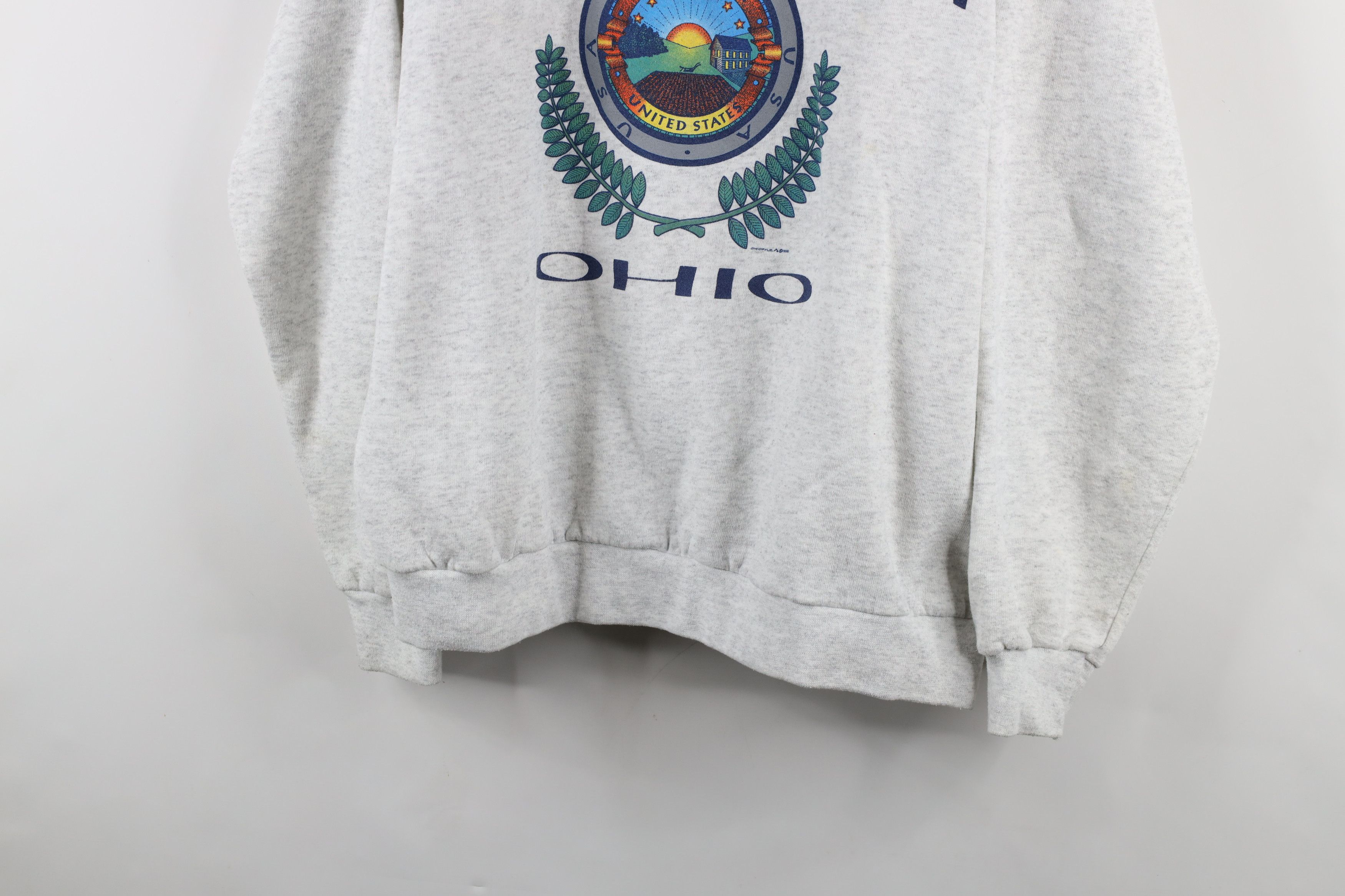 Vintage Vintage 90s Streetwear Maumee Ohio Hoodie Sweatshirt USA Size US XL / EU 56 / 4 - 3 Thumbnail