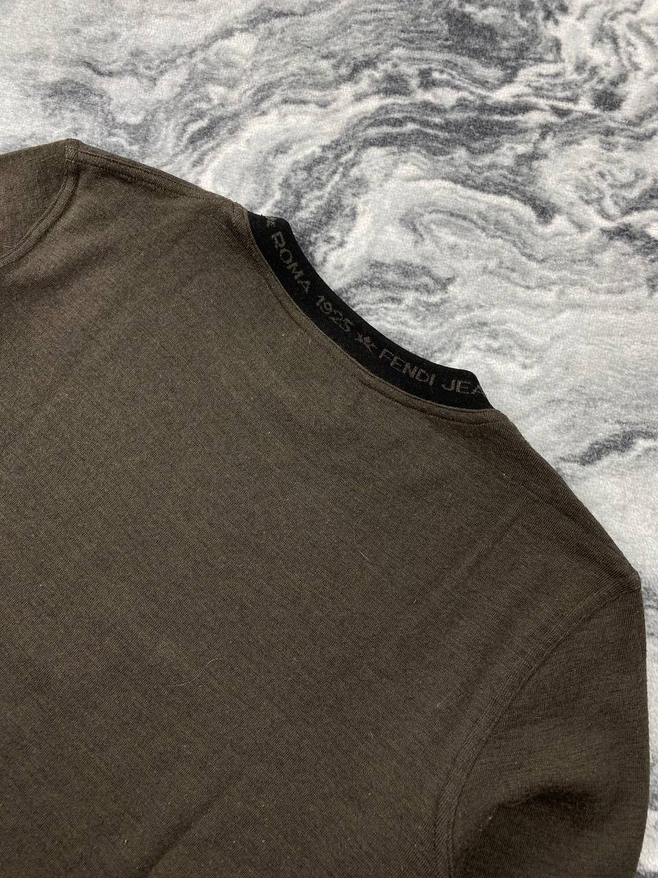 Fendi Fendi Knit Wool Sweater Monogram Logo Men Size 44 Size M / US 6-8 / IT 42-44 - 7 Thumbnail