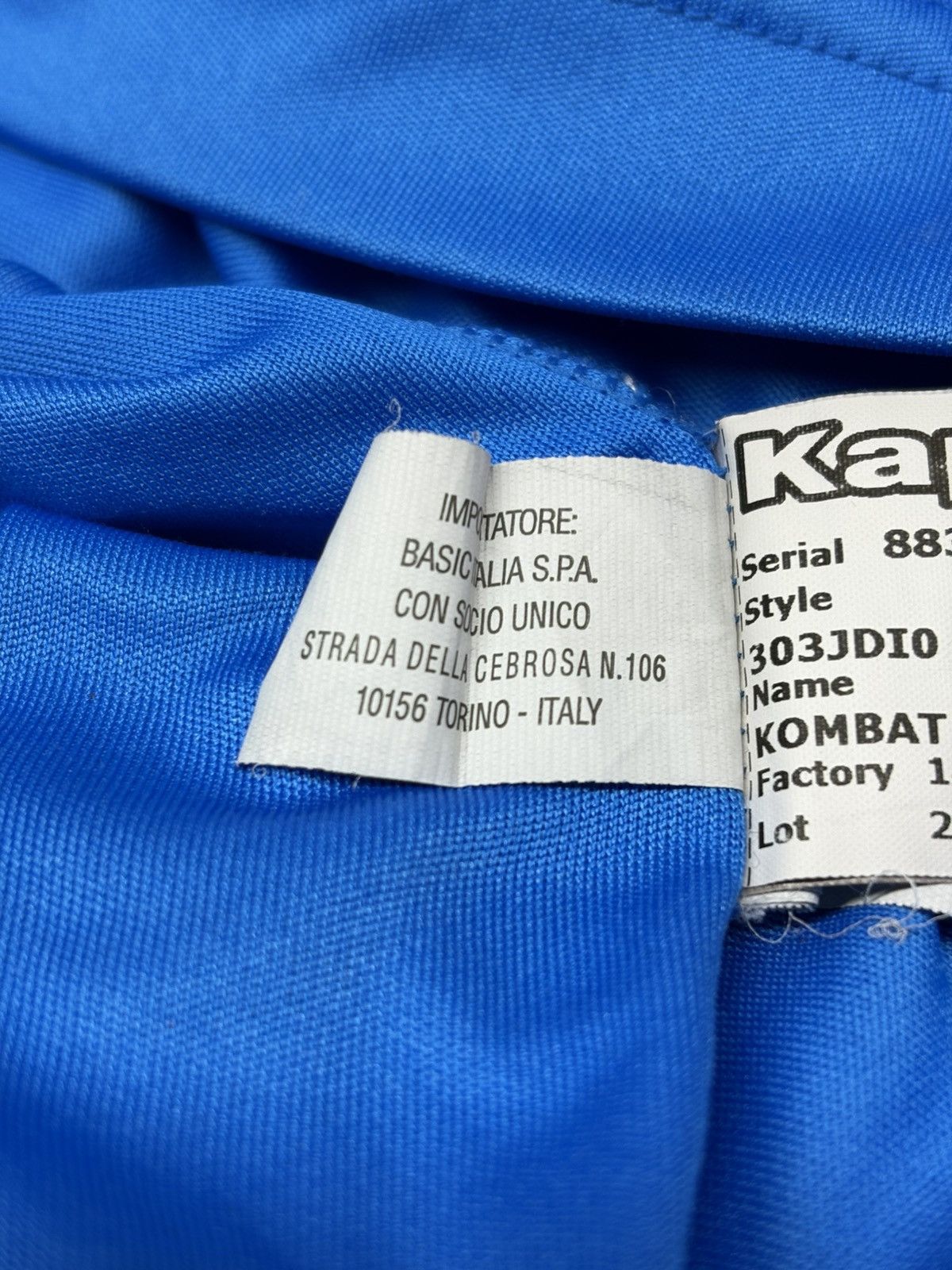 Kappa Kappa Napoli 2016/17 Home Football Shirt Soccer Jersey Size US XS / EU 42 / 0 - 21 Thumbnail