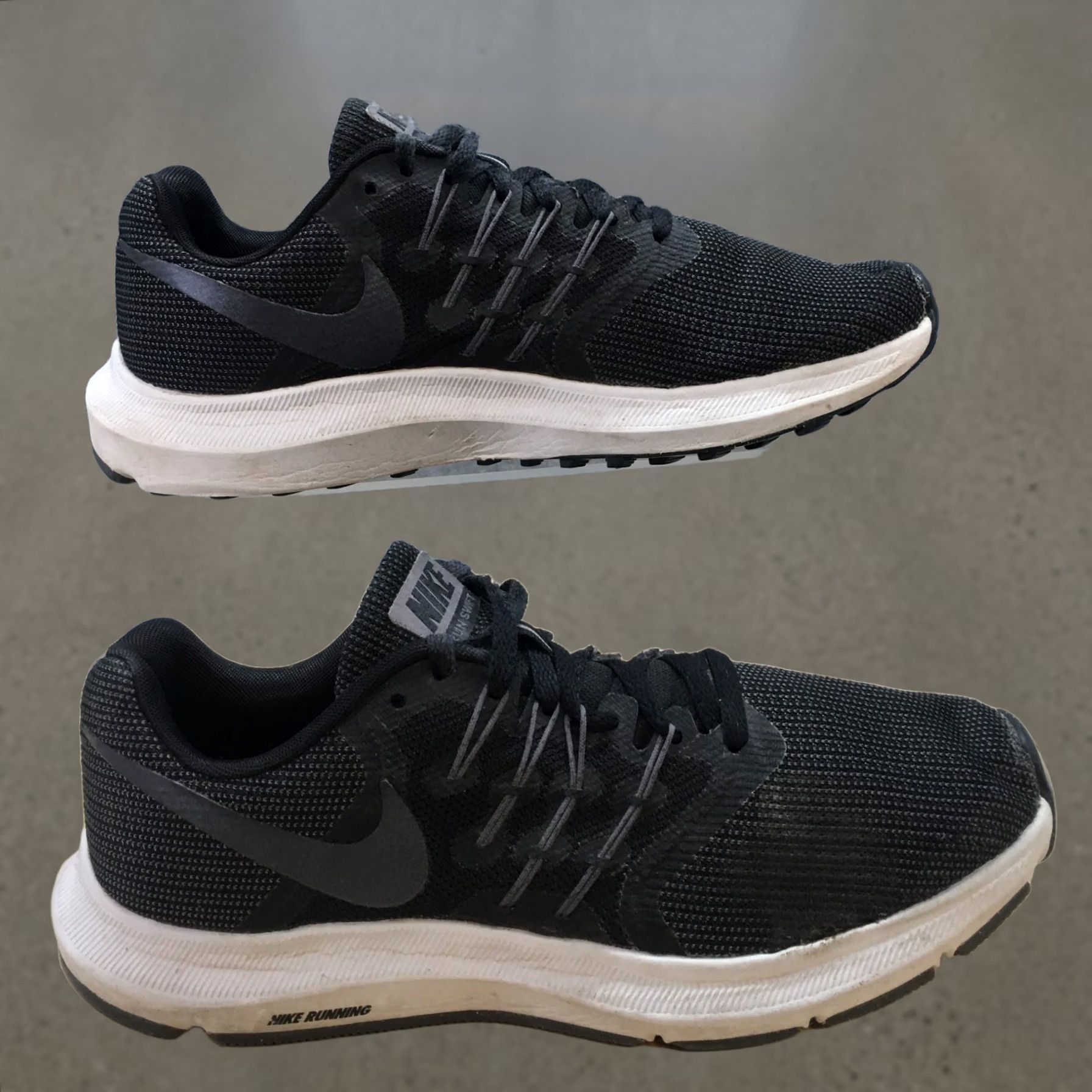 Nike Nike Run Swift Shoes Womens 7 Black Low Top Lace Up Sneakers 909006-010 Size M / US 6-8 / IT 42-44 - 1 Thumbnail