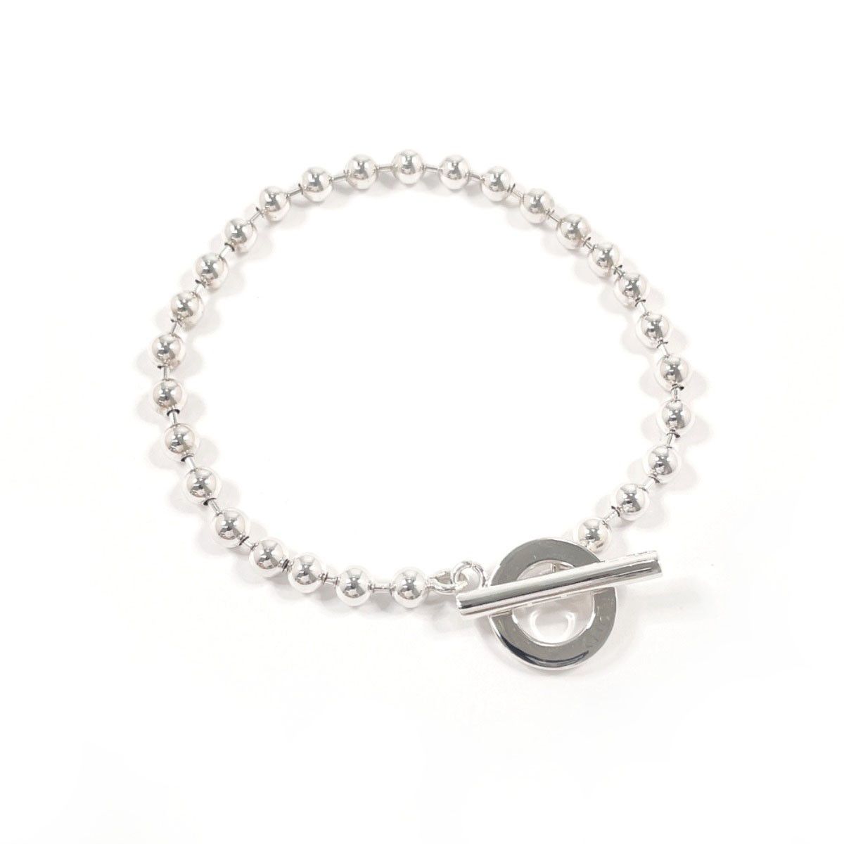 Gucci Gucci Gucci Sterling Silver Ball Chain Bracelet Precious Metal Bracelet DUTY FREE for USA Size ONE SIZE - 1 Thumbnail