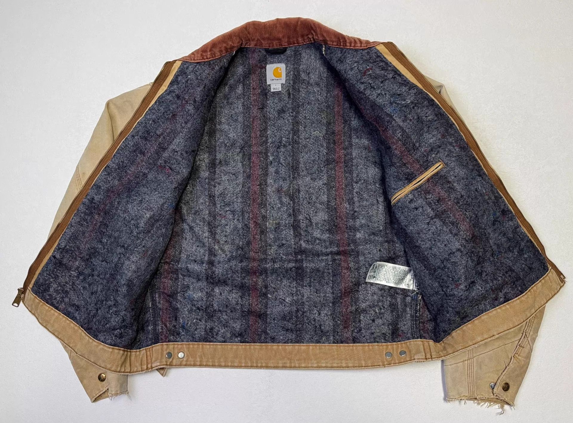 Carhartt Vintage Carhartt RNJ001 L BRN Detroit Jacket Size US L / EU 52-54 / 3 - 4 Thumbnail