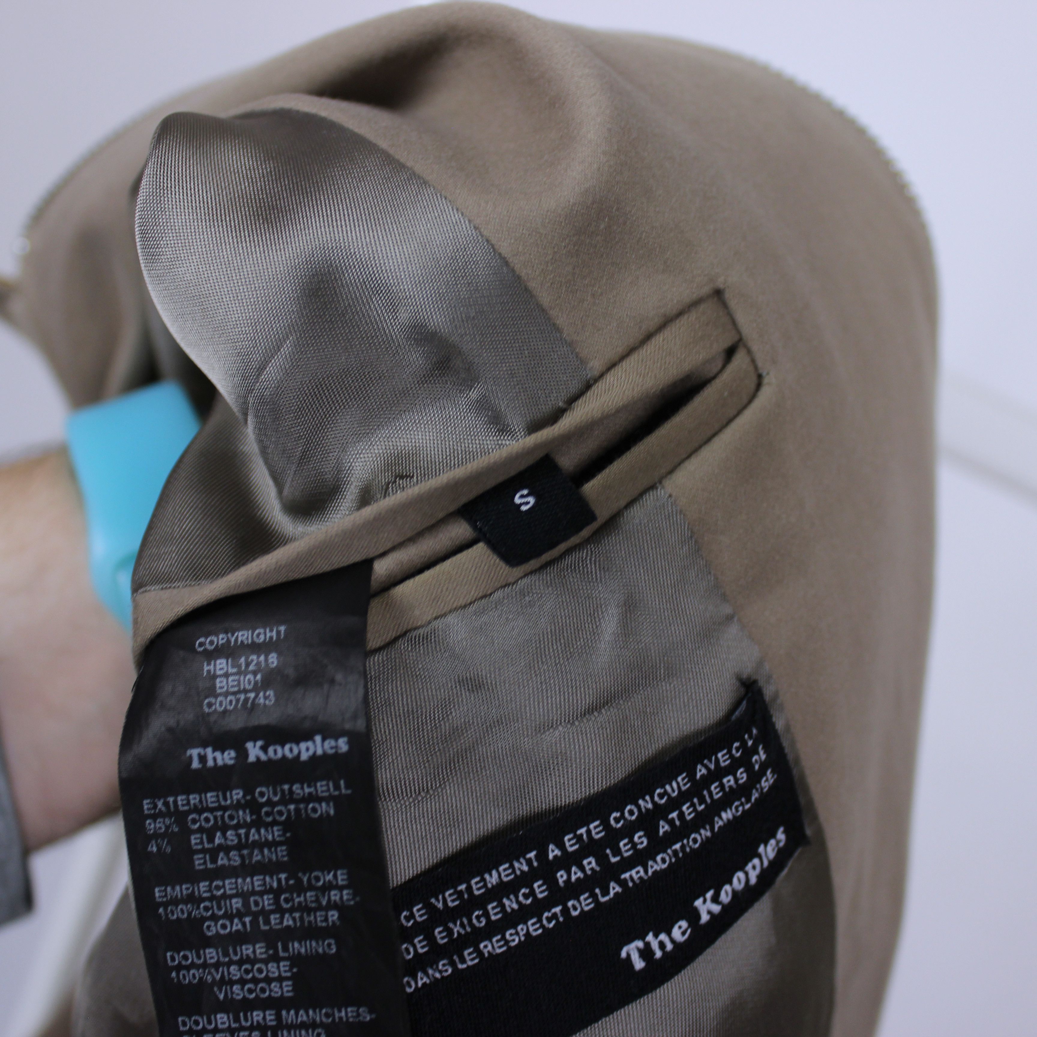 The Kooples The Kooples jacket men beige XS S rare Size US S / EU 44-46 / 1 - 10 Thumbnail