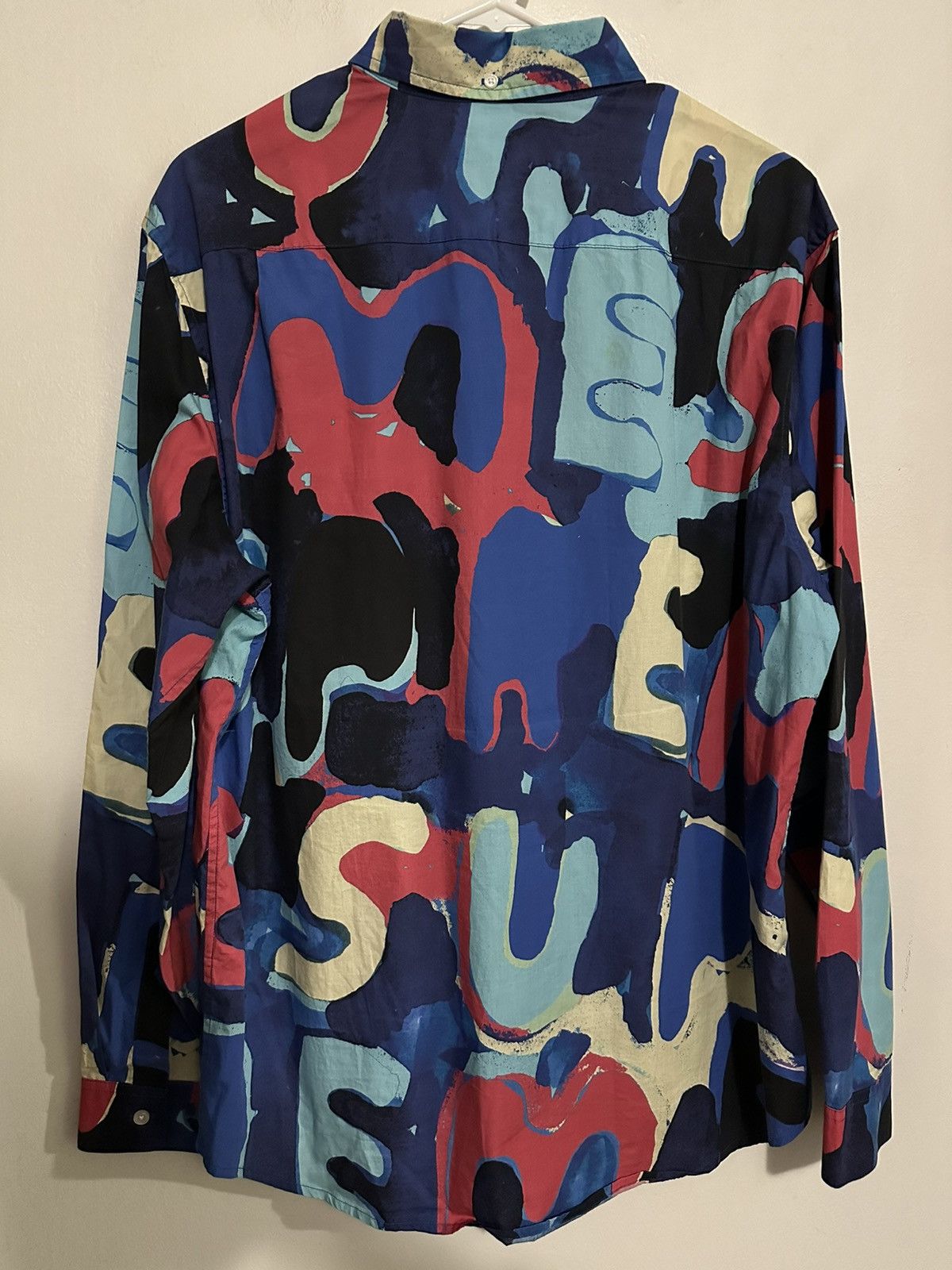 Supreme Supreme Painted Logo Shirt Size US L / EU 52-54 / 3 - 4 Thumbnail