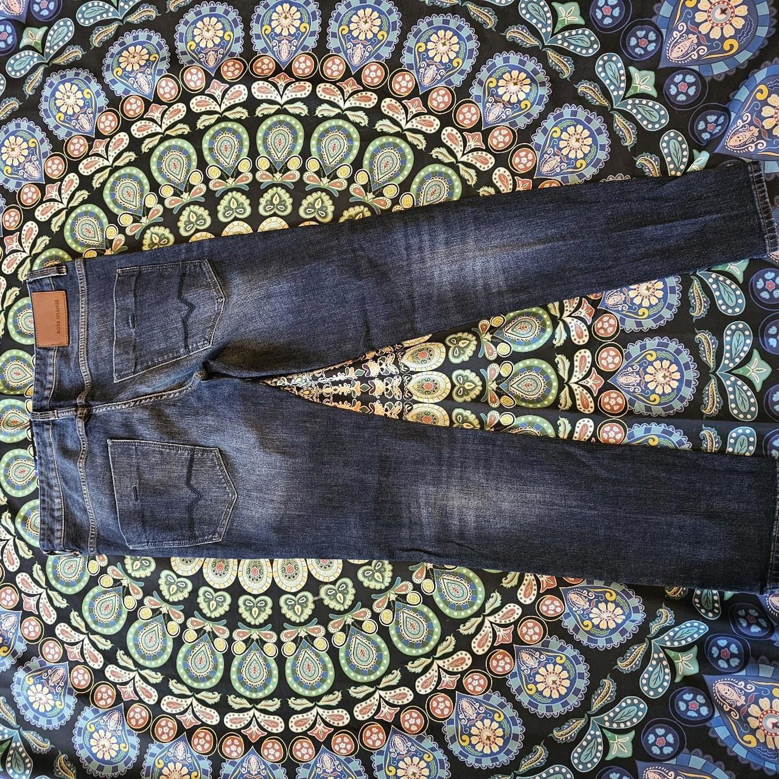 Hugo Boss Hugo Boss Men's Blue Jeans Size US 32 / EU 48 - 6 Thumbnail