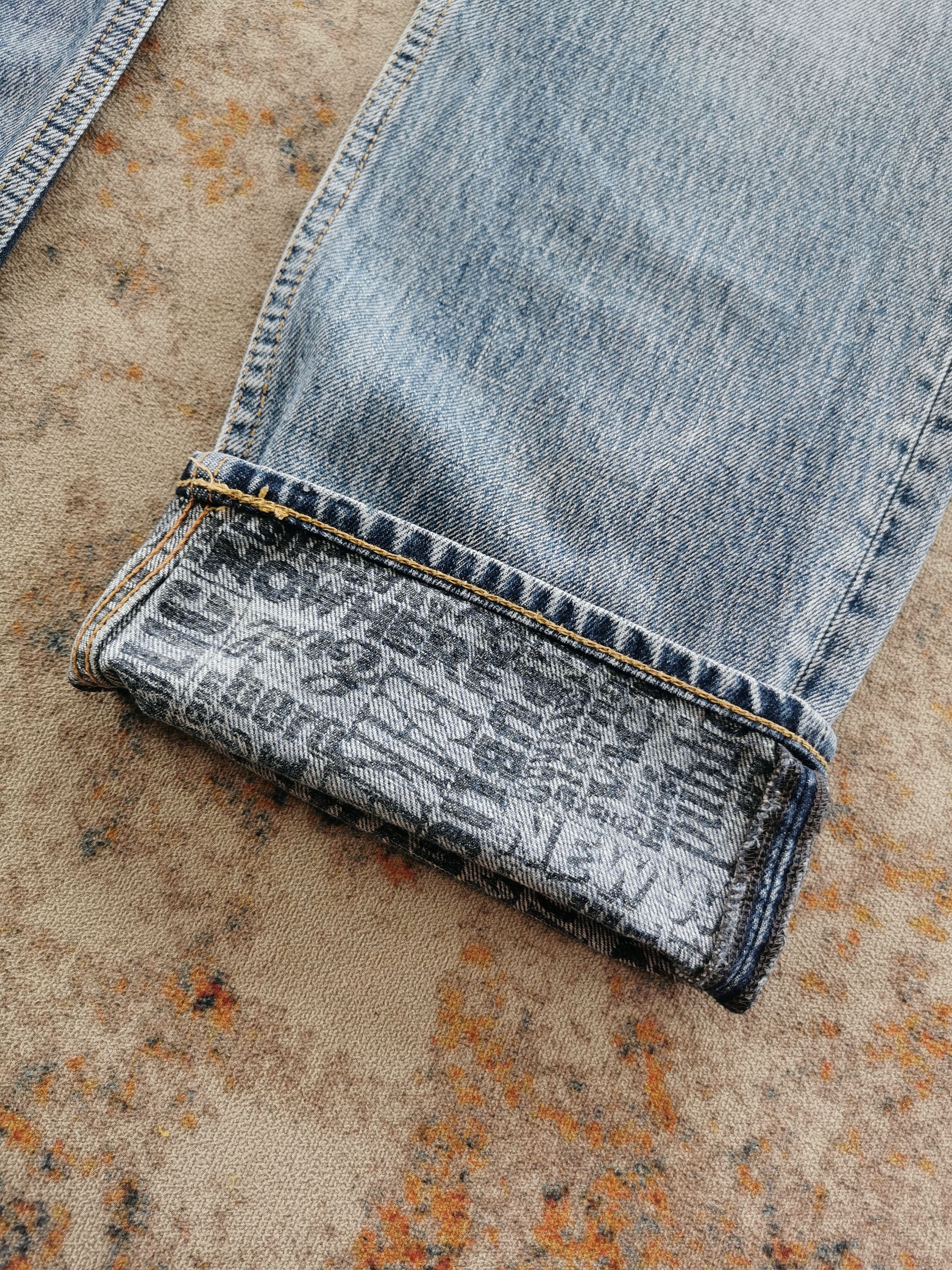 Japanese Brand Vintage RNA Inc Distressed Avantgarde Punk Jeans Size US 31 - 3 Thumbnail