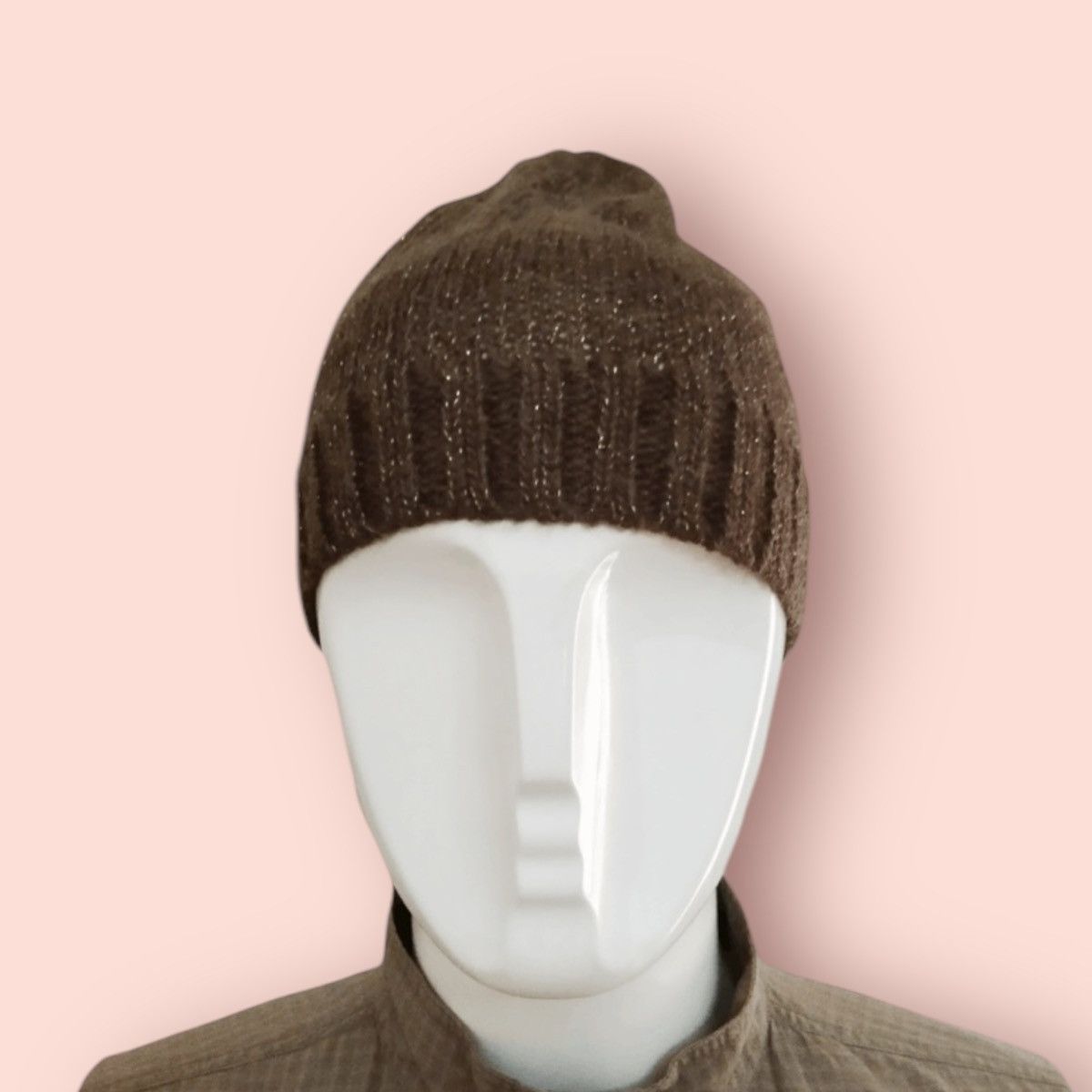Japanese Brand × Pieces Uniques × Uniqlo UNIQLO MOHAIR/ALPACA SLIT THREAD BEANIE Size ONE SIZE - 2 Thumbnail