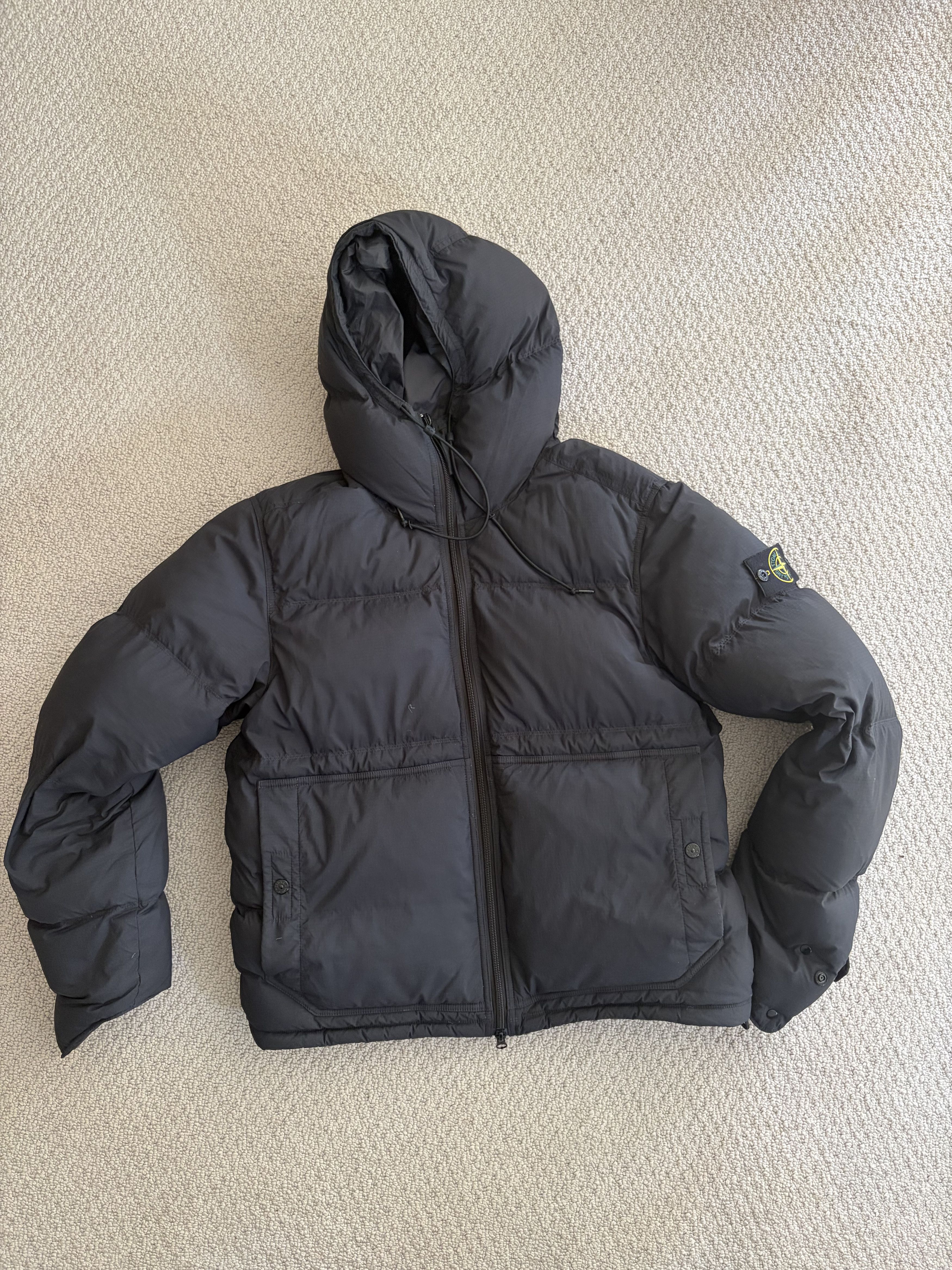 Stone Island Cordura Short Puffer Jacket Size US L / EU 52-54 / 3 - 1 Thumbnail
