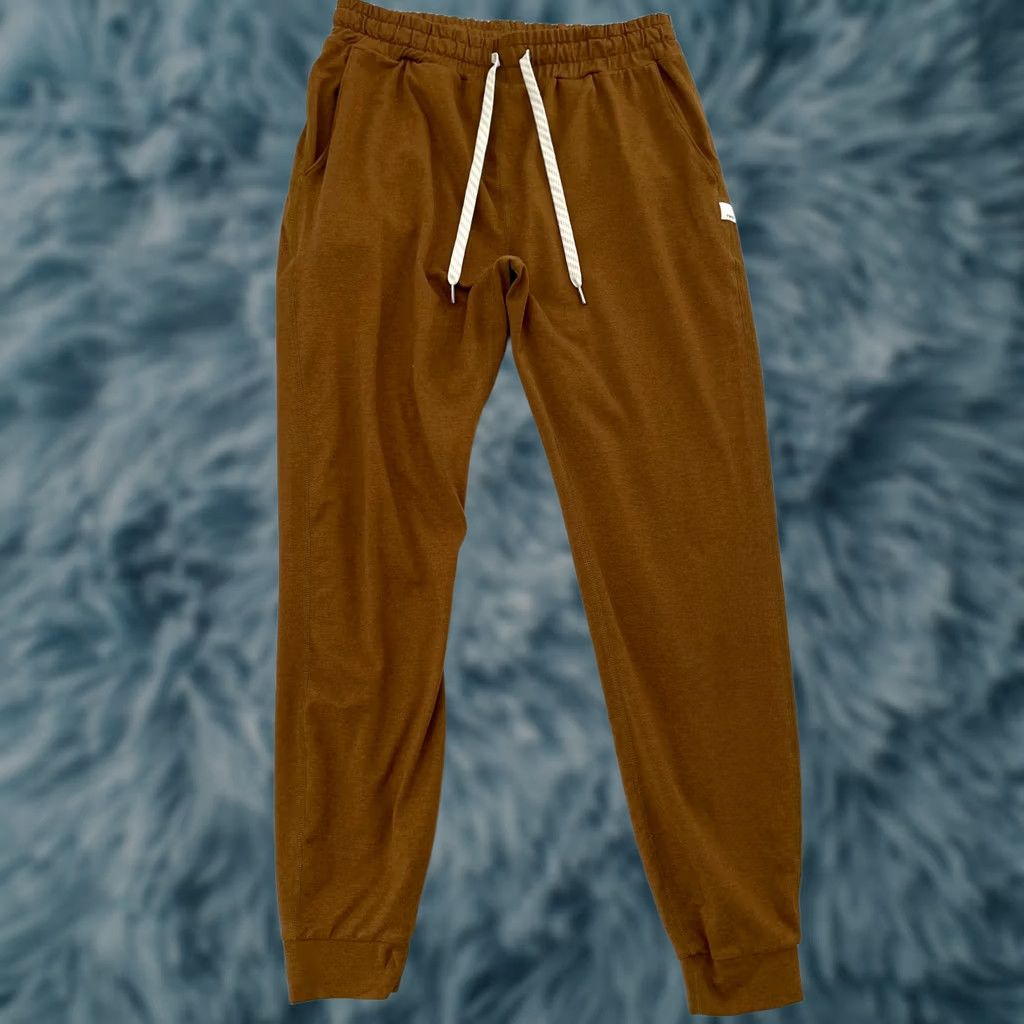 Vuori Vuori Pants Brown Performance Jogger Athleisure Gym Dreamknit Adult XS Ladies Size 26" / US 2 / IT 38 - 1 Thumbnail