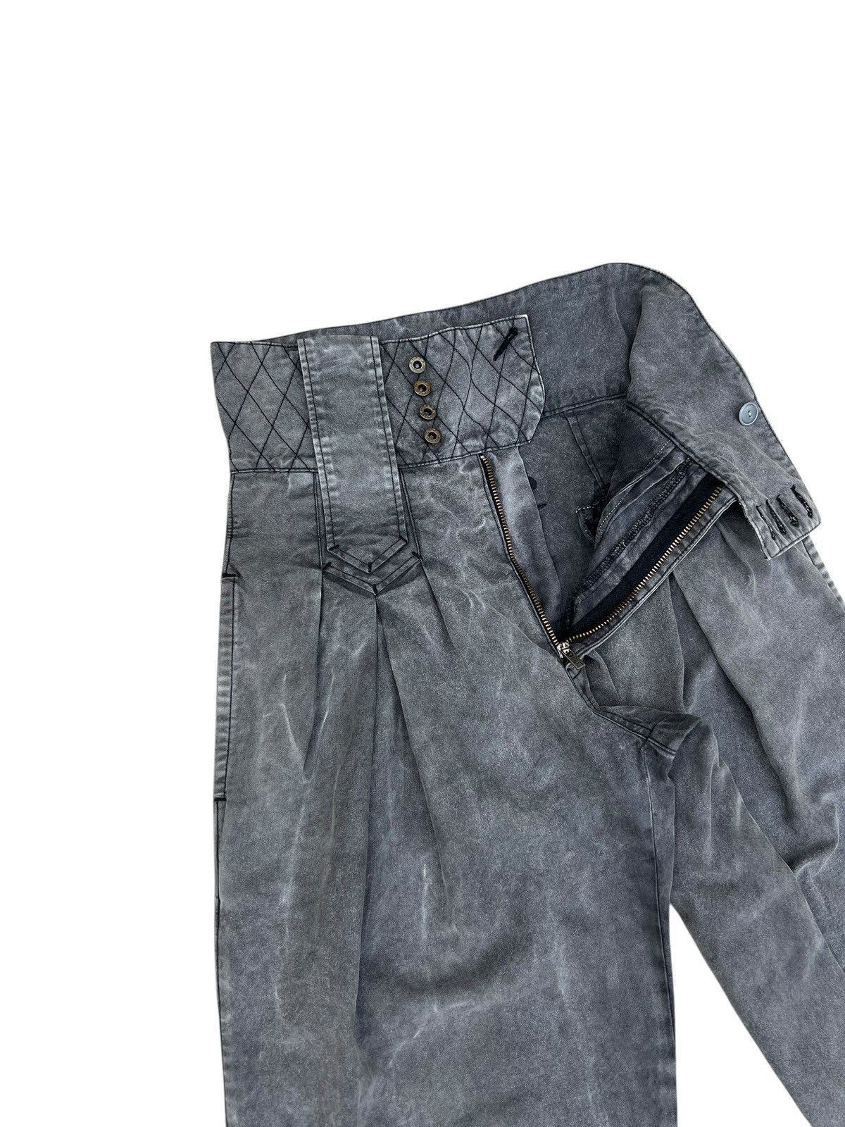 Bernhard Willhelm Archive Bernhard Willhelm High Waist Baggy Wide Cropped Pant Size US 29 - 9 Thumbnail