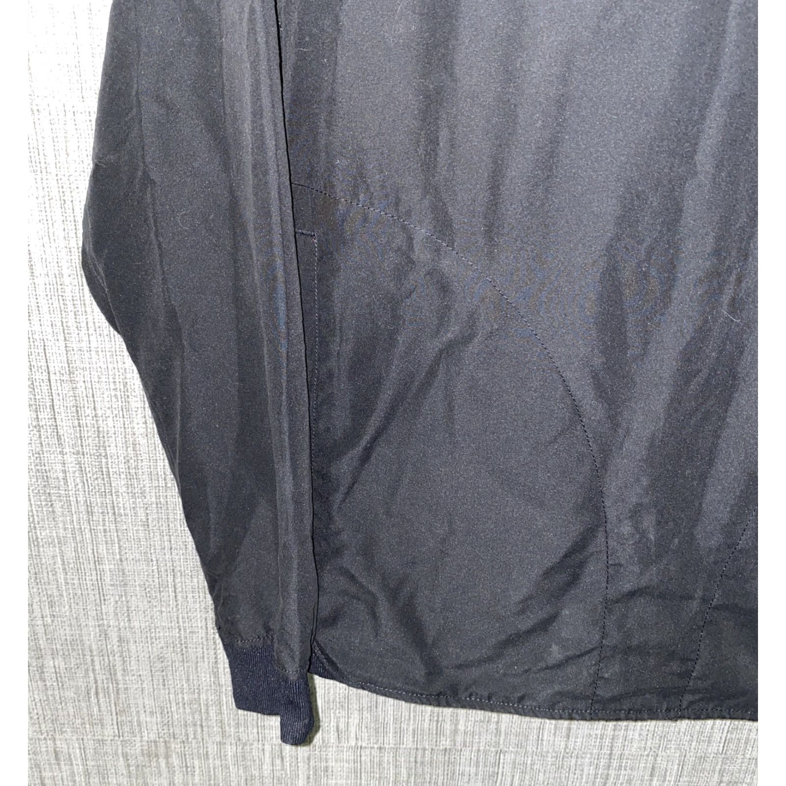 CO Duluth Trading Co Jacket Windbreaker Mens Black Polyester M Pullover Golf Casual Regular Size M Size US M / EU 48-50 / 2 - 3 Thumbnail