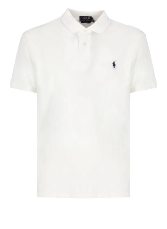 Ralph Lauren RALPH LAUREN Men Polo Shirts 710548797 001 White Size US XL / EU 56 / 4 - 1 Thumbnail